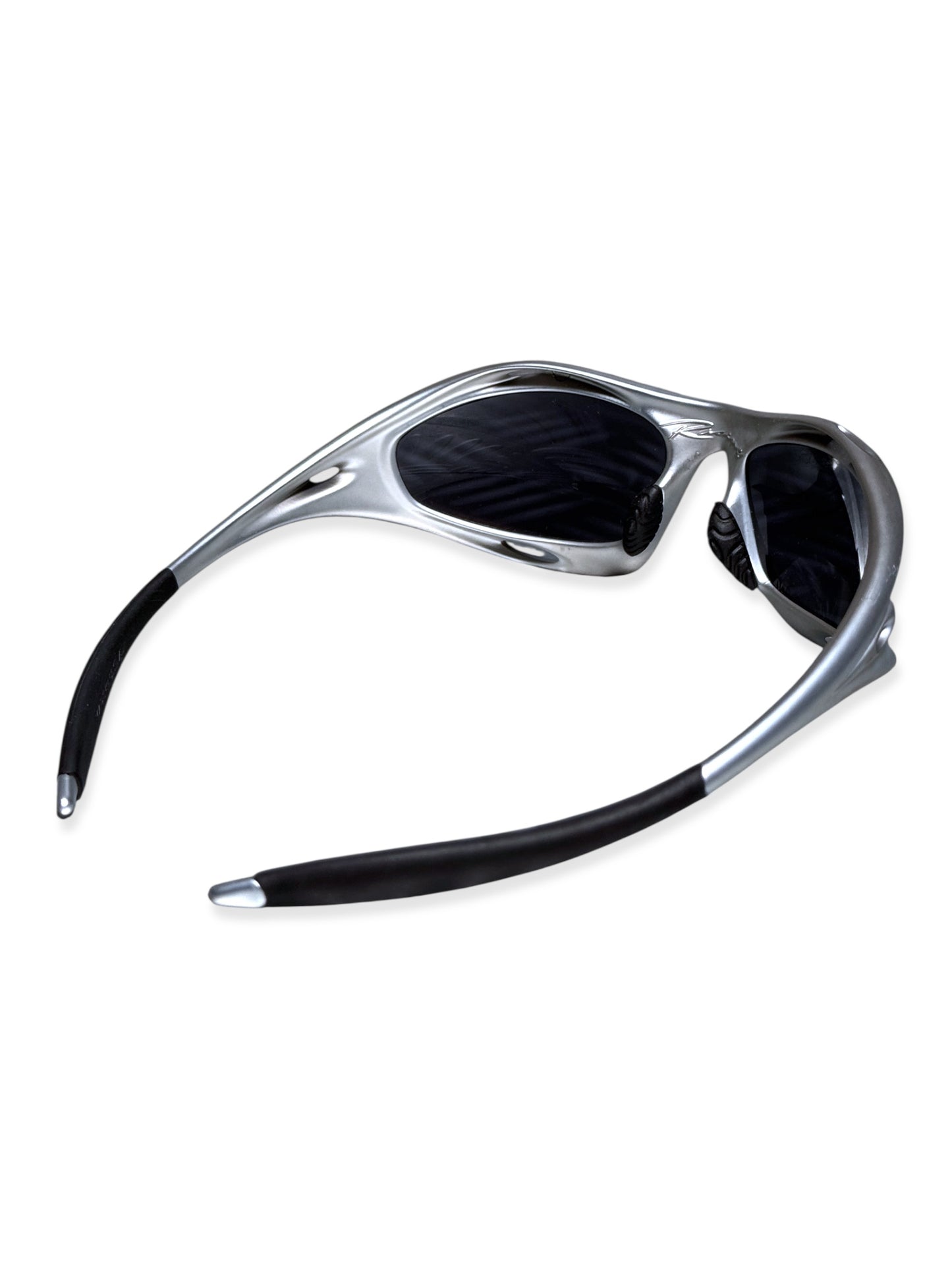 Oakley Silver Racing Jacket Sunglasses