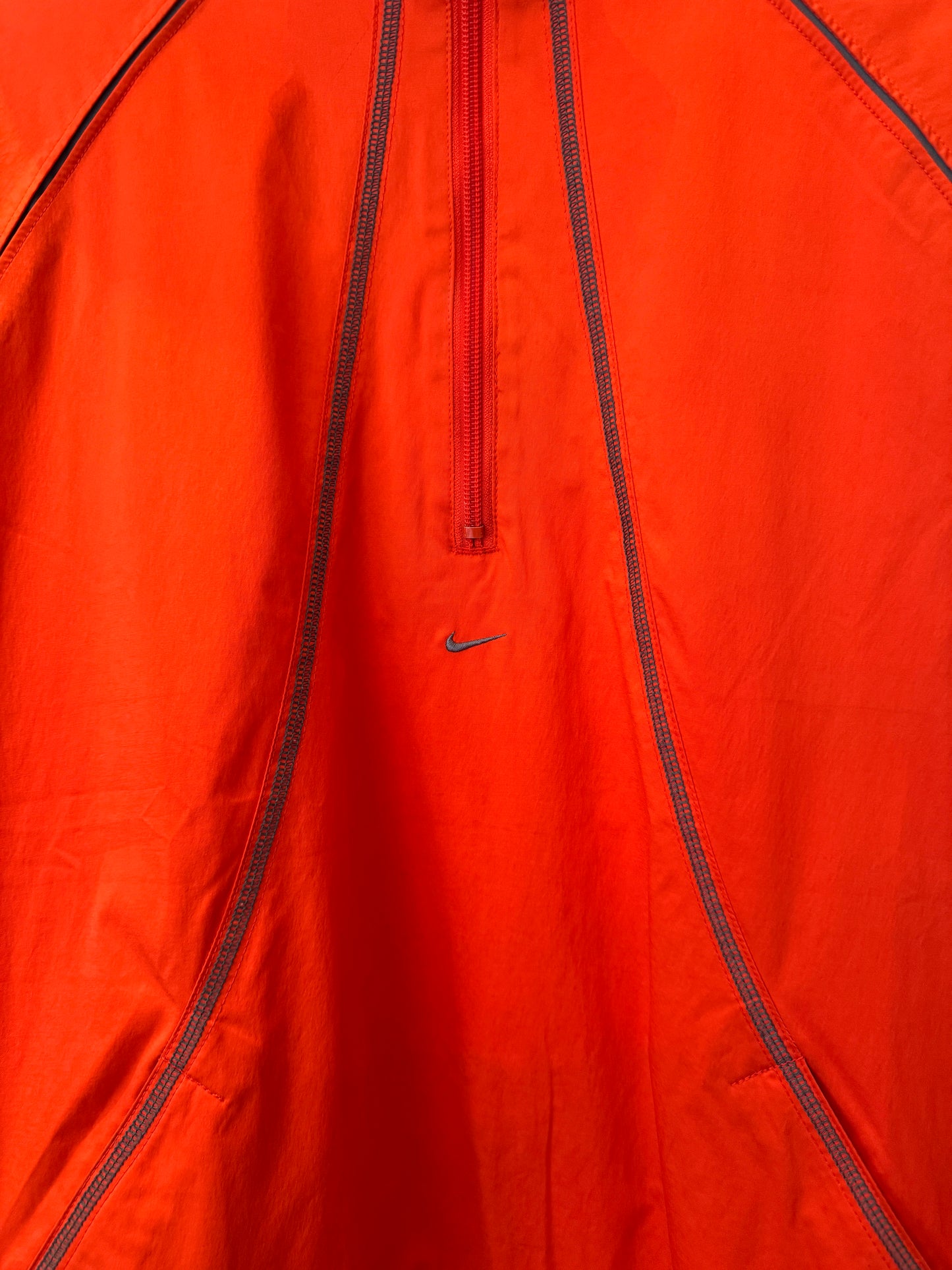 SS03’ Nike Mobius Bright Orange Articulated 1/4 Zip Jacket