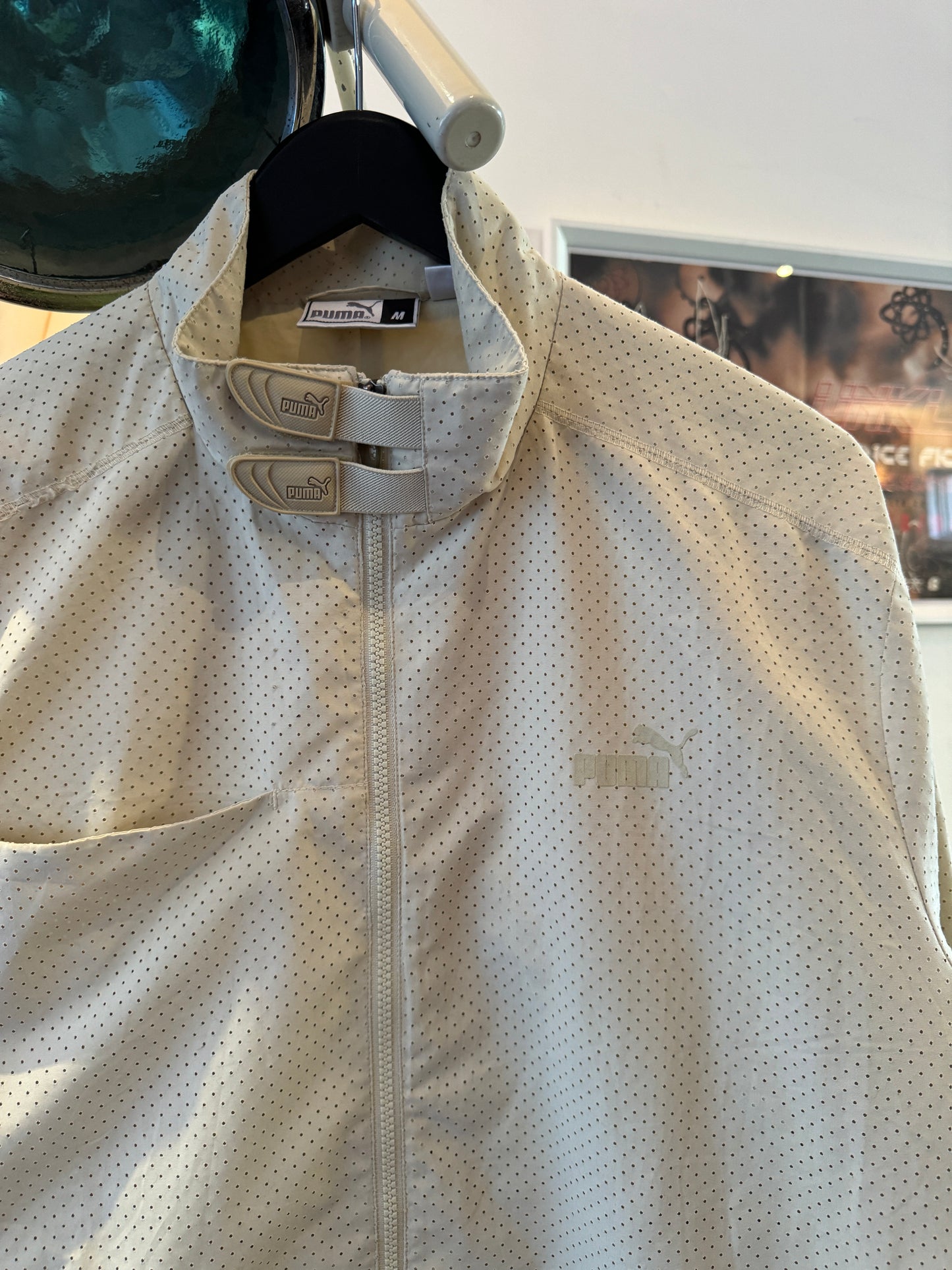 Early 2000’s Puma Mostro Perforated Technical Jacket