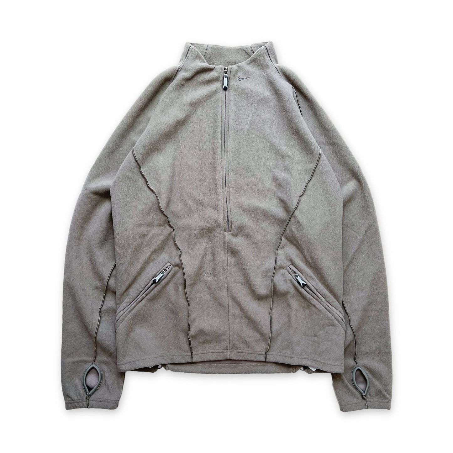 2003 Nike ‘MB1’ Mobius Mini Swoosh Technical Half Zip Fleece