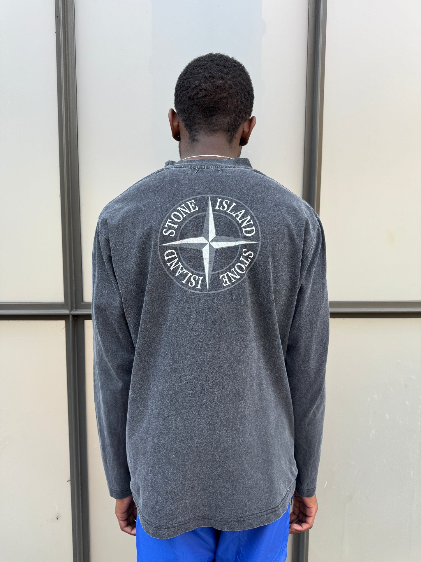 Early 2000’s Stone Island Gun Metal Grey Longsleeve