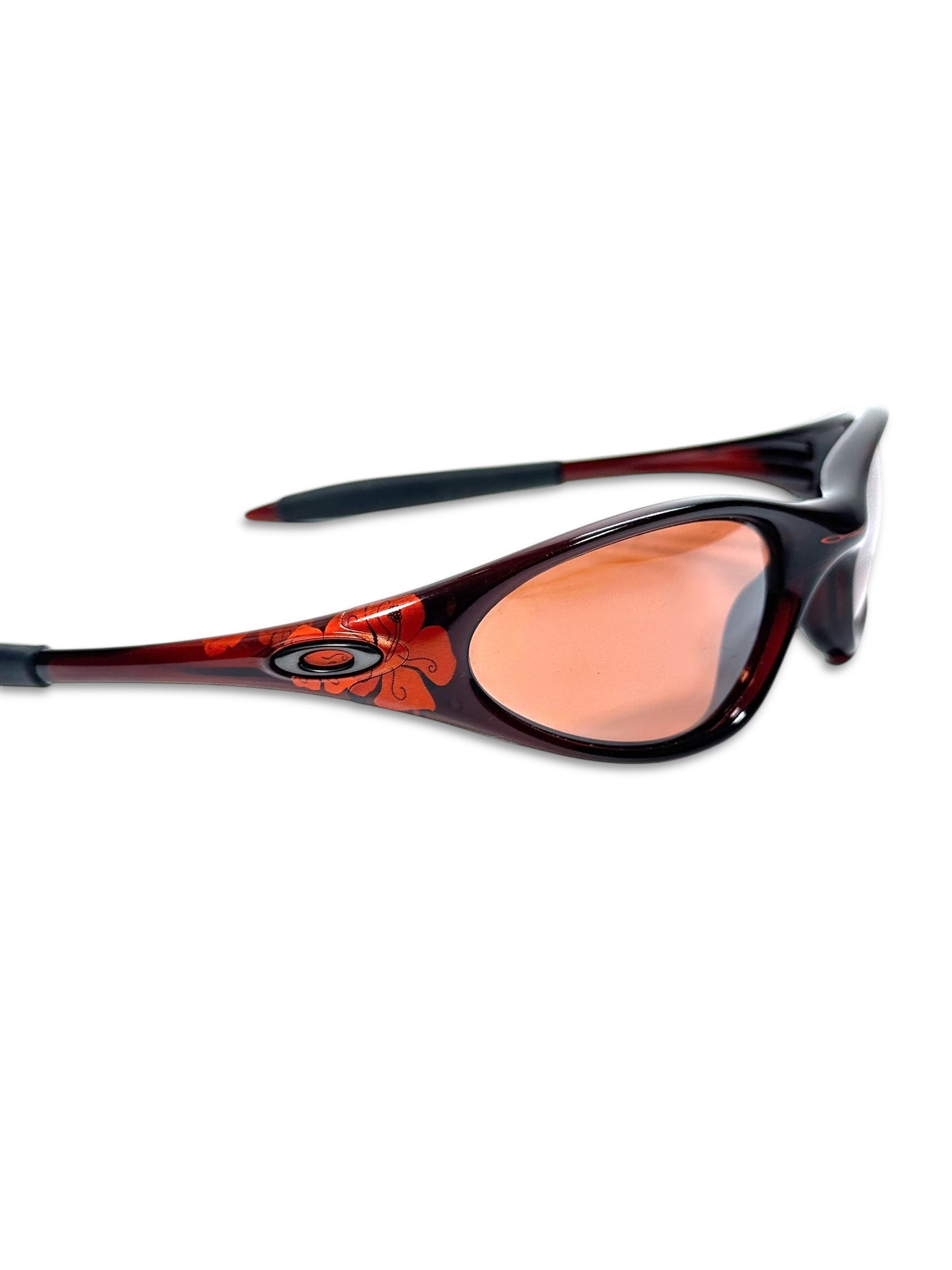 Oakley Red Wine Flower Print Minute Sunglasses