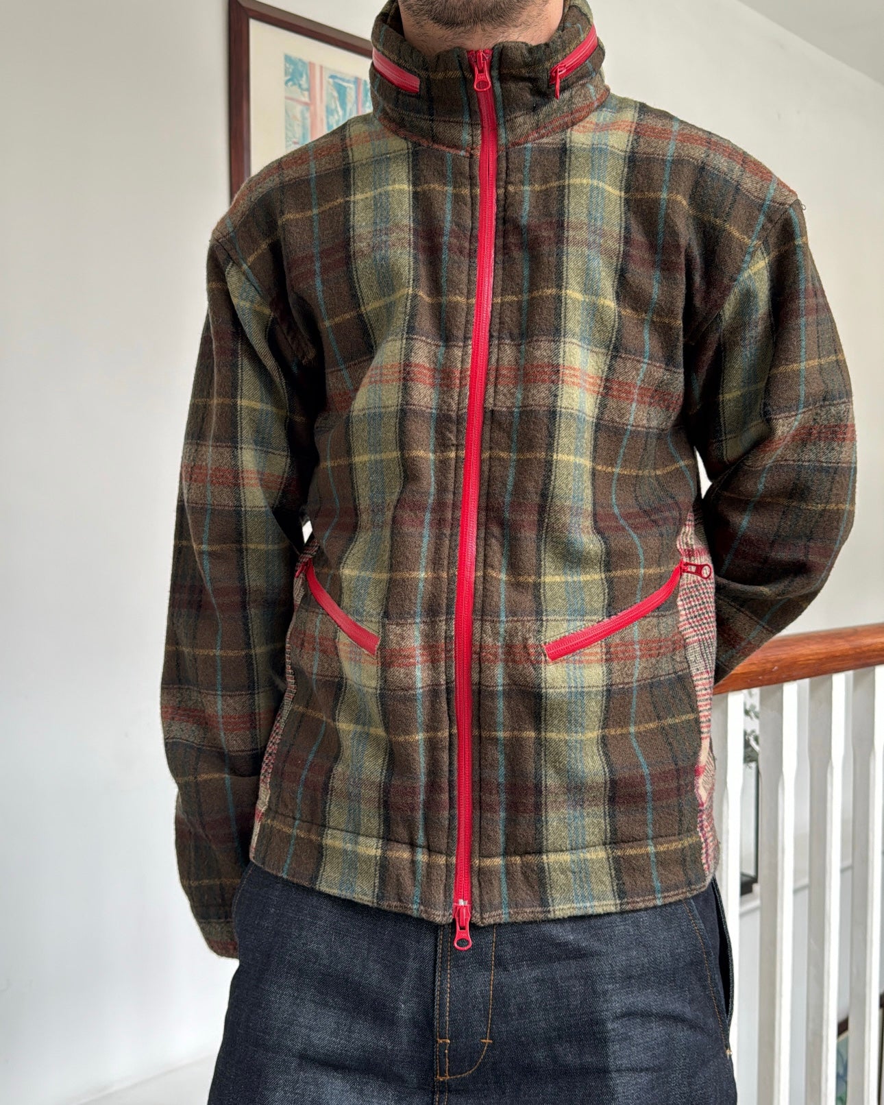 AW05 Comme des Garçons SHIRT Plaid Jacket