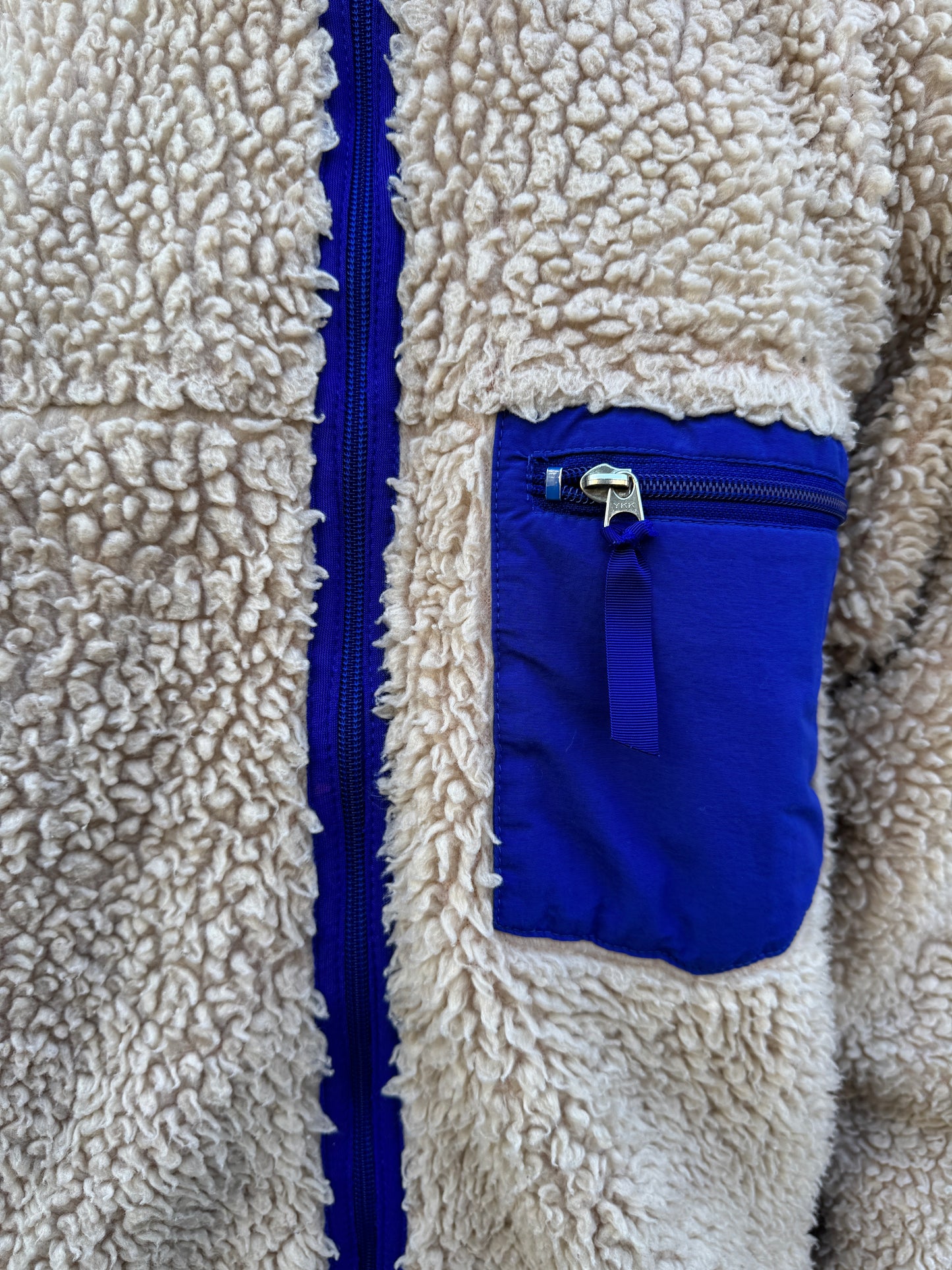 1990's Patagonia Deep Pile Fleece Jacket