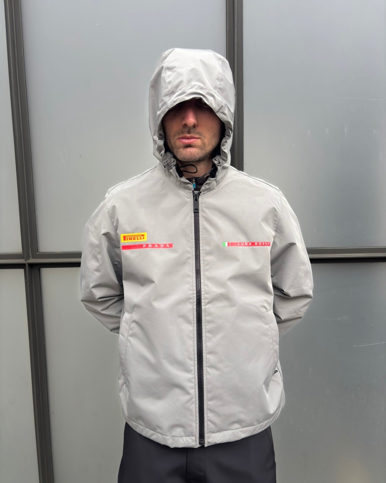 SS24’ Prada Luna Rossa Waterproof Taped Hooded Jacket