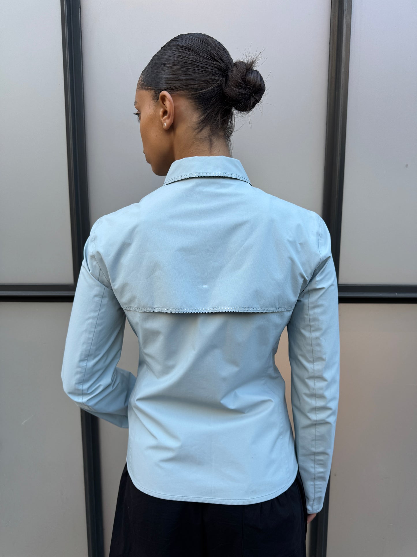 SS99’ Prada Sport Western Trim Perforated Gore-Tex Cropped Jacket