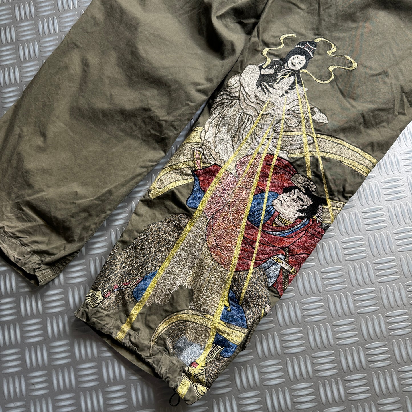 Early 2000’s Maharishi Samurai Embroidered Snopants - 32-34” Waist