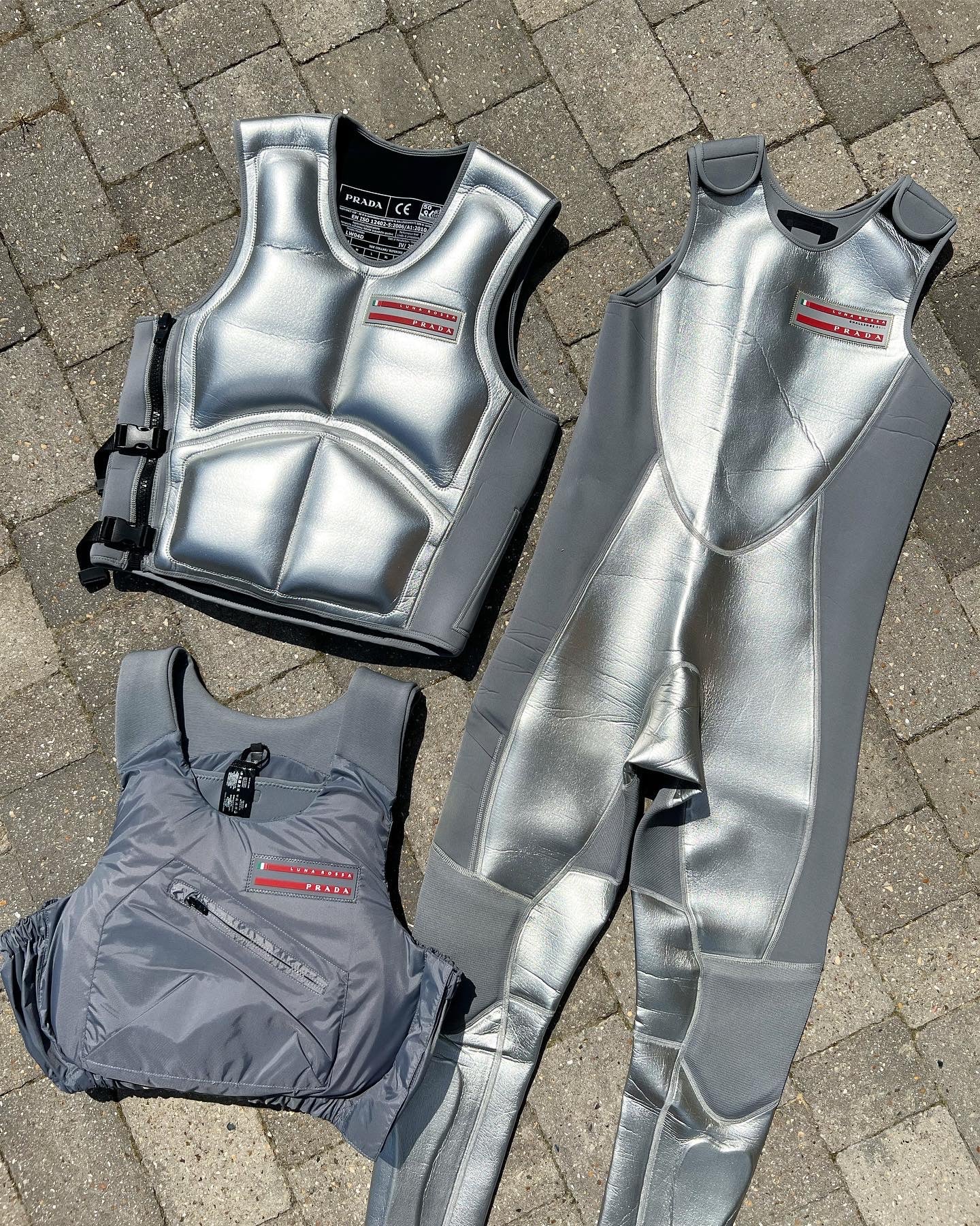 Holsales Archive - 2013 Prada Luna Rossa Metallic Life Jacket