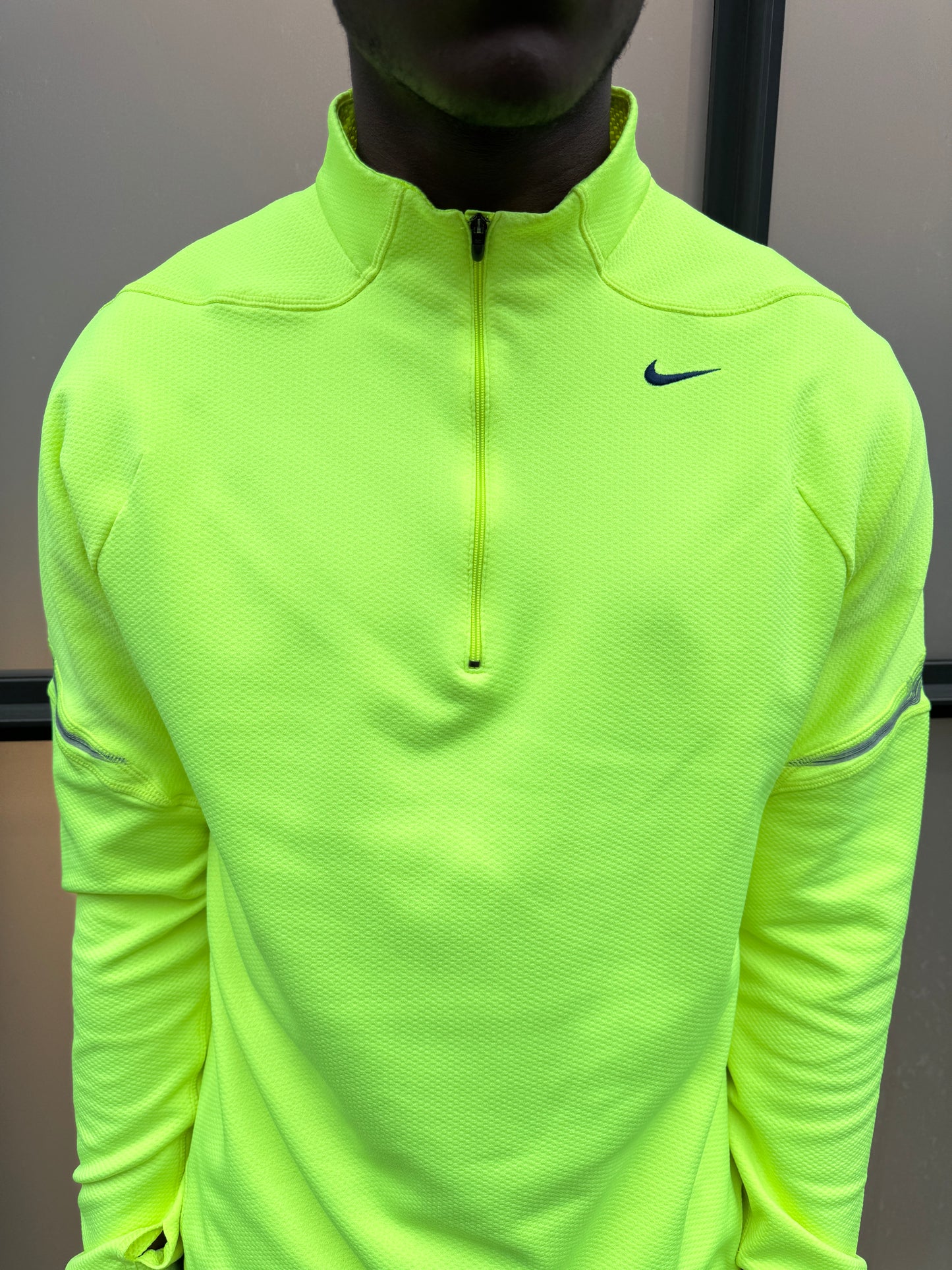 Early 2000’s Nike Sphere Technical Volt Green Sportwear Longsleeve