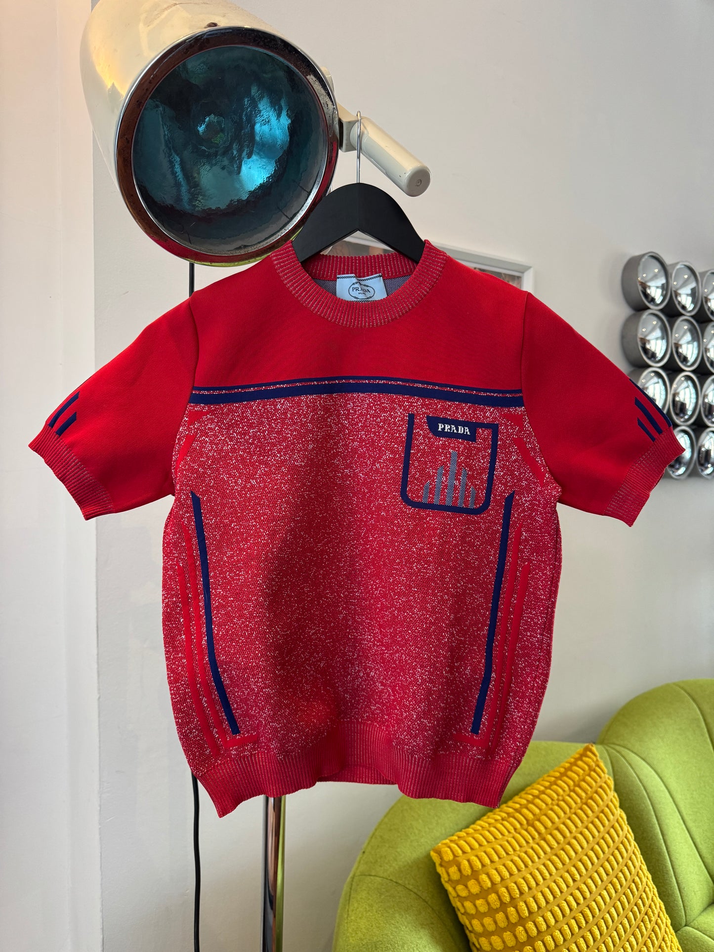 AW18’ Prada Main Line Knitted Top