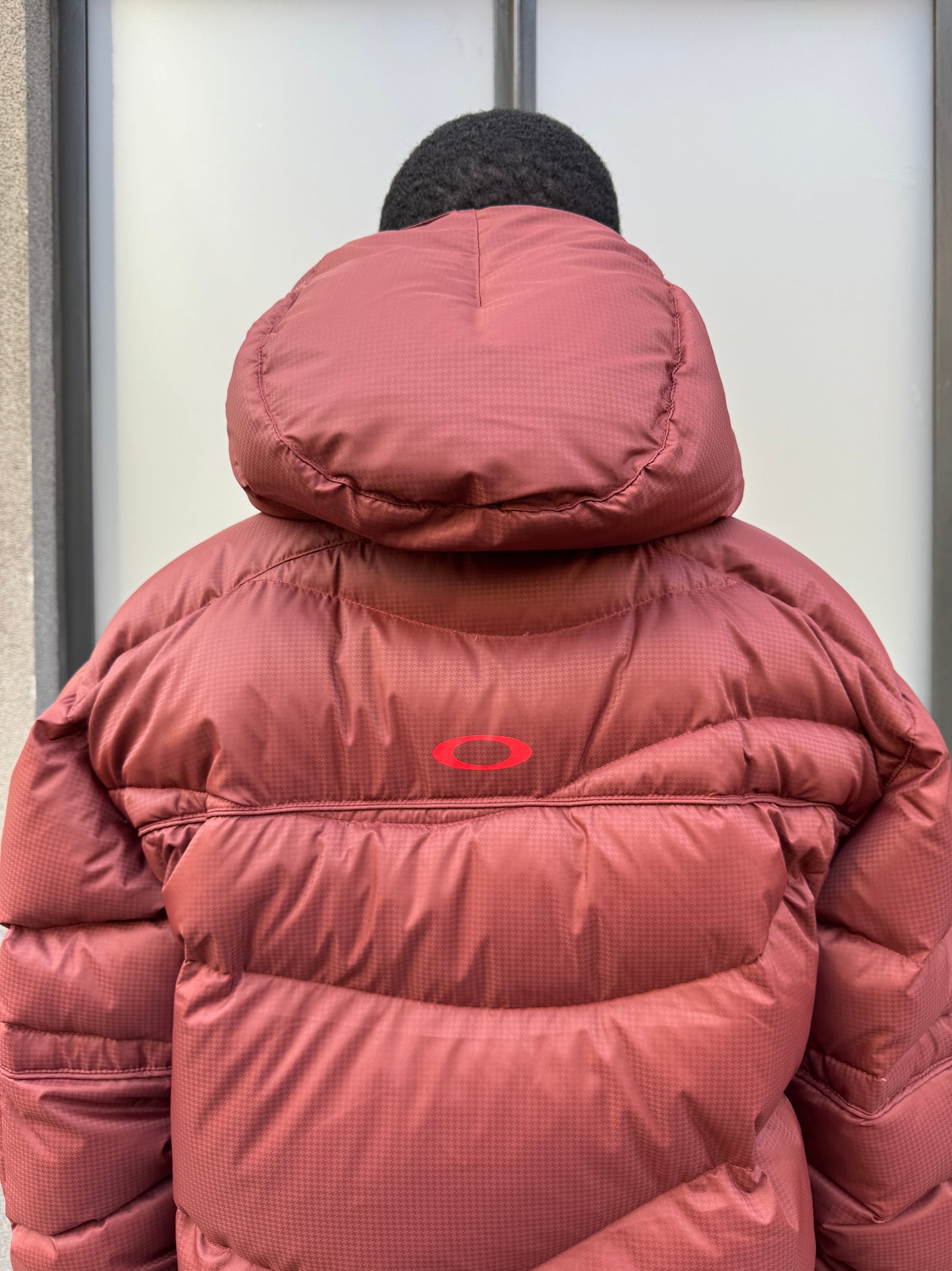 Oakley Software Burgundy Padded Puffer Jacket
