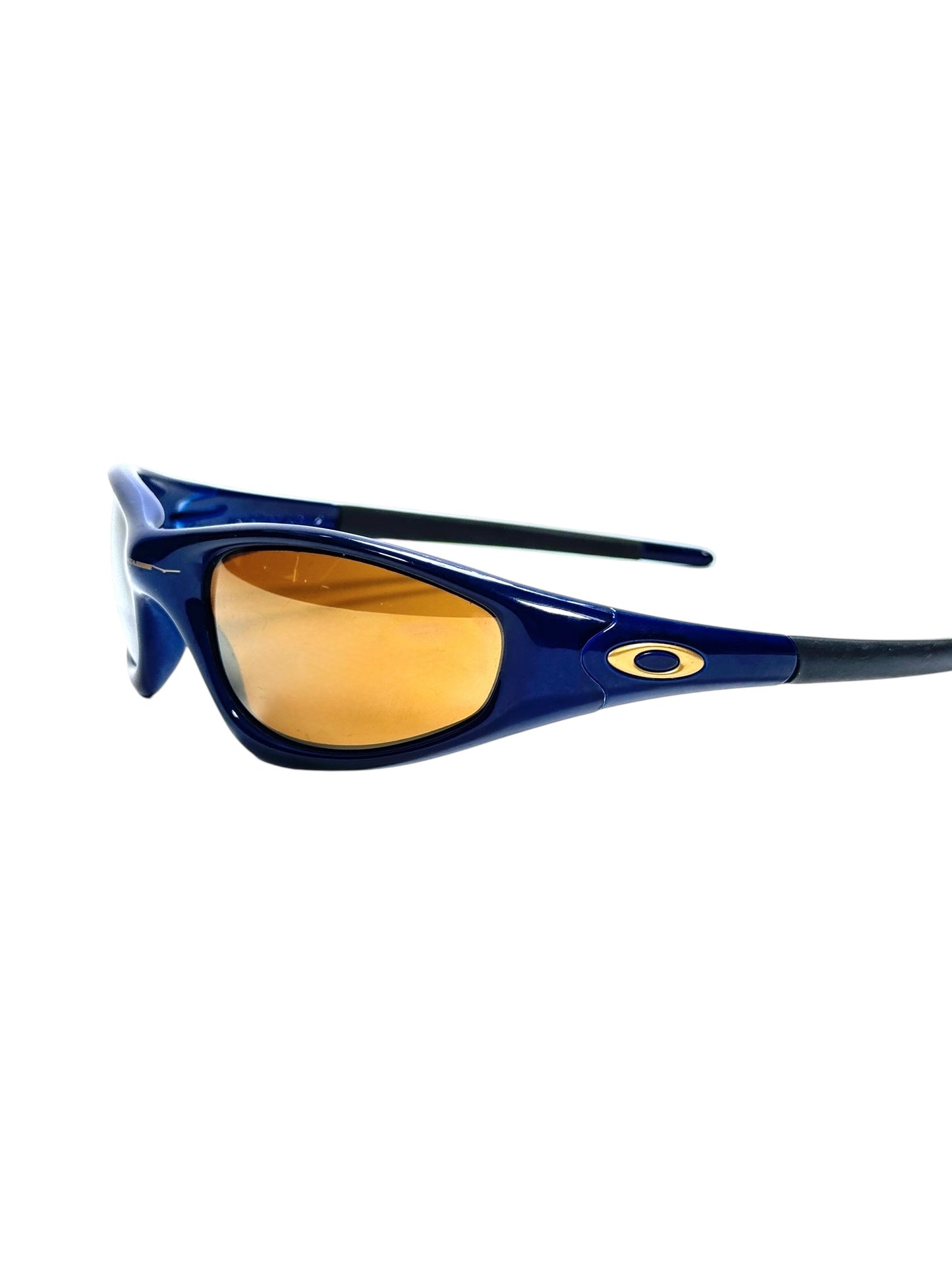 Oakley Royal Blue Straight Jacket Sunglasses