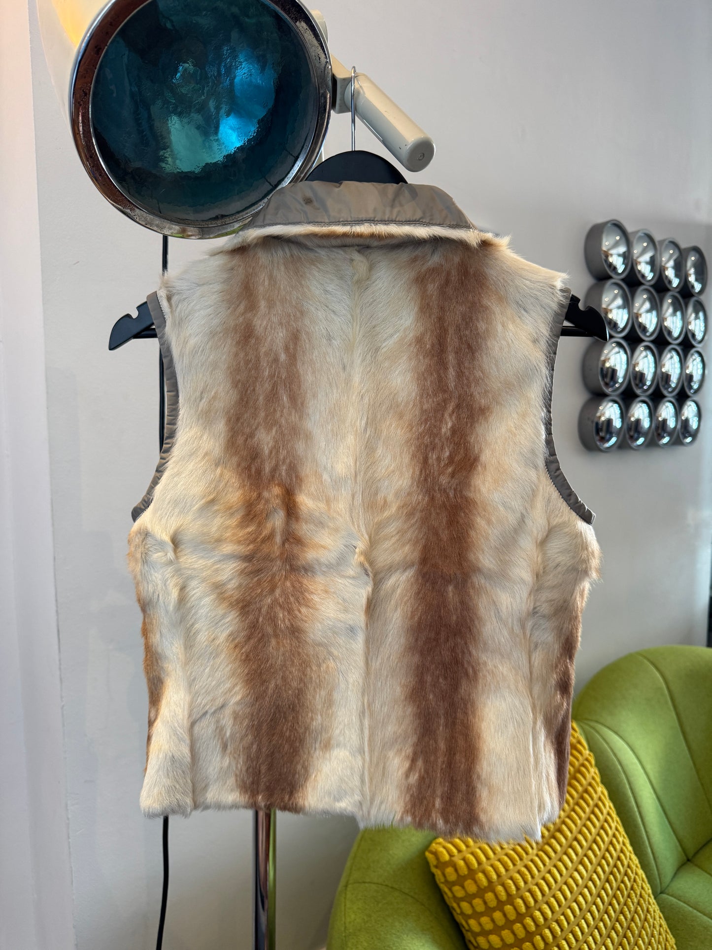 Early 2000’s Prada Sport Reversible Fur Vest