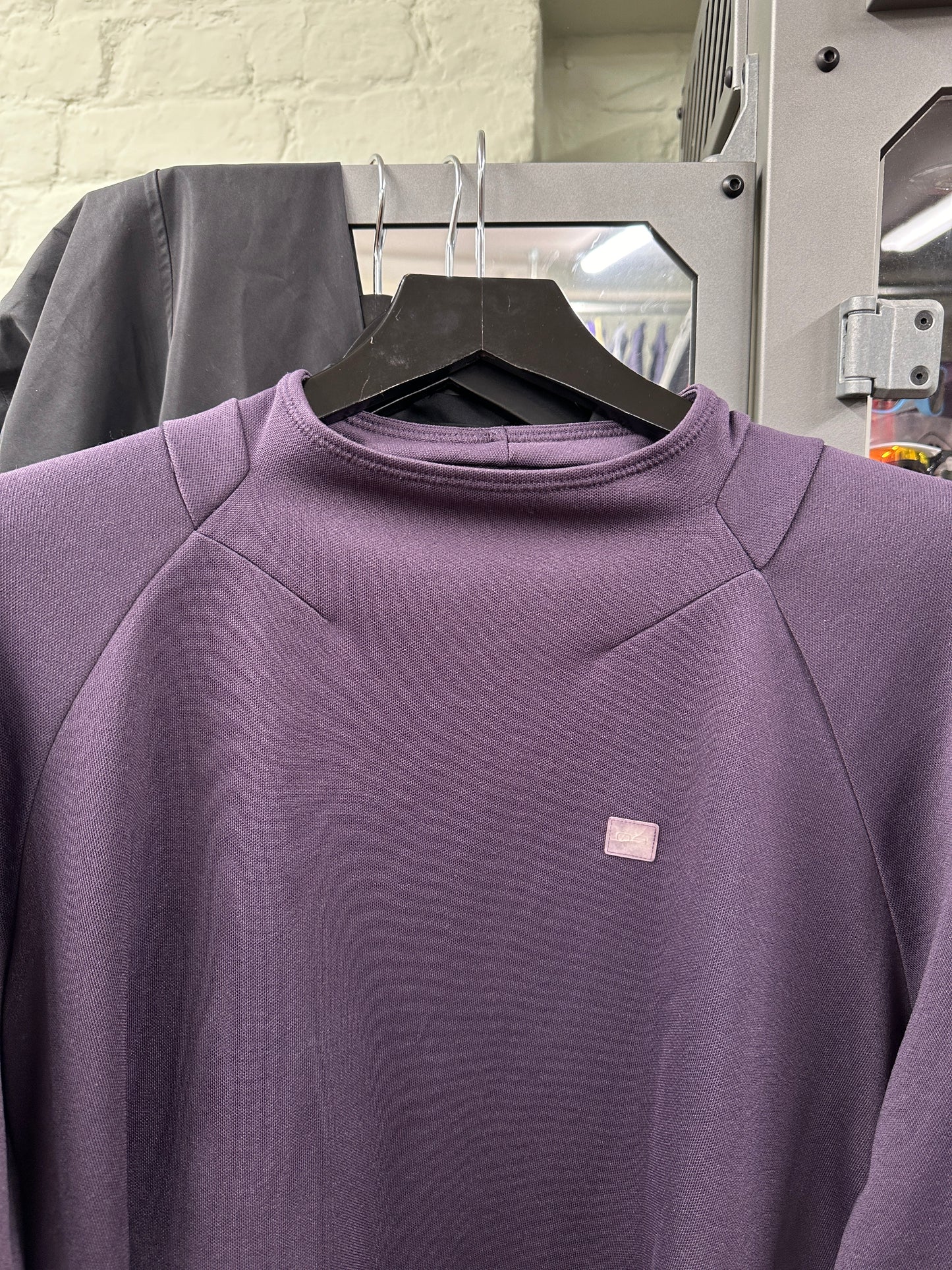Nike 01 Code 'First Grade Tee Unit' Marino Wool Longsleeve Crewneck - Extra Large