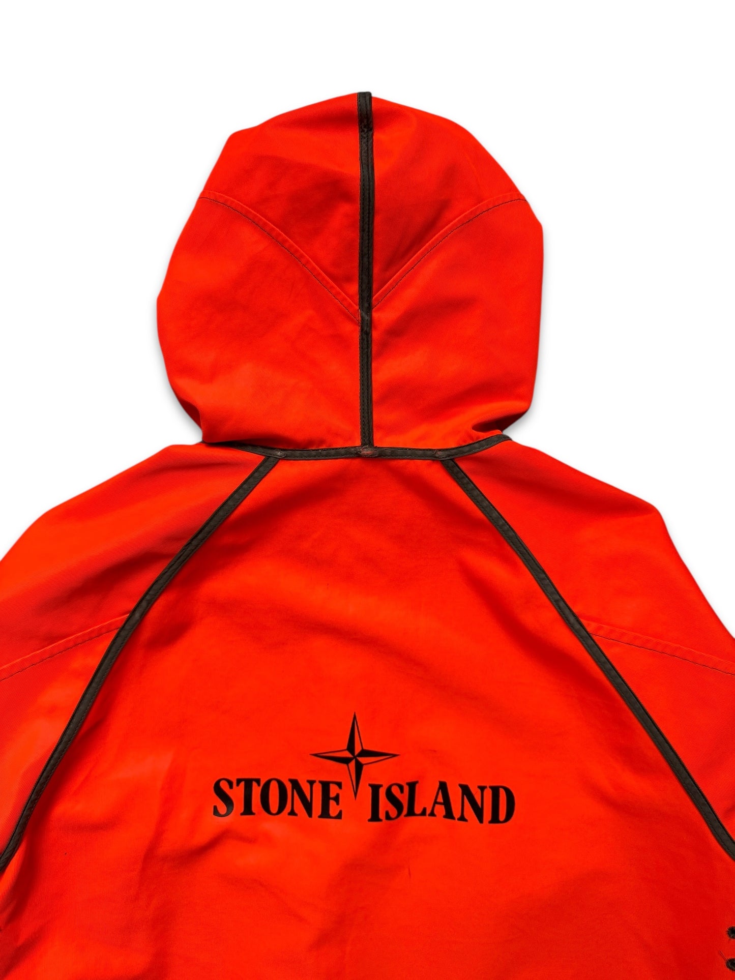 AW05' Stone Island Fluorescent Orange Reversible Jacket