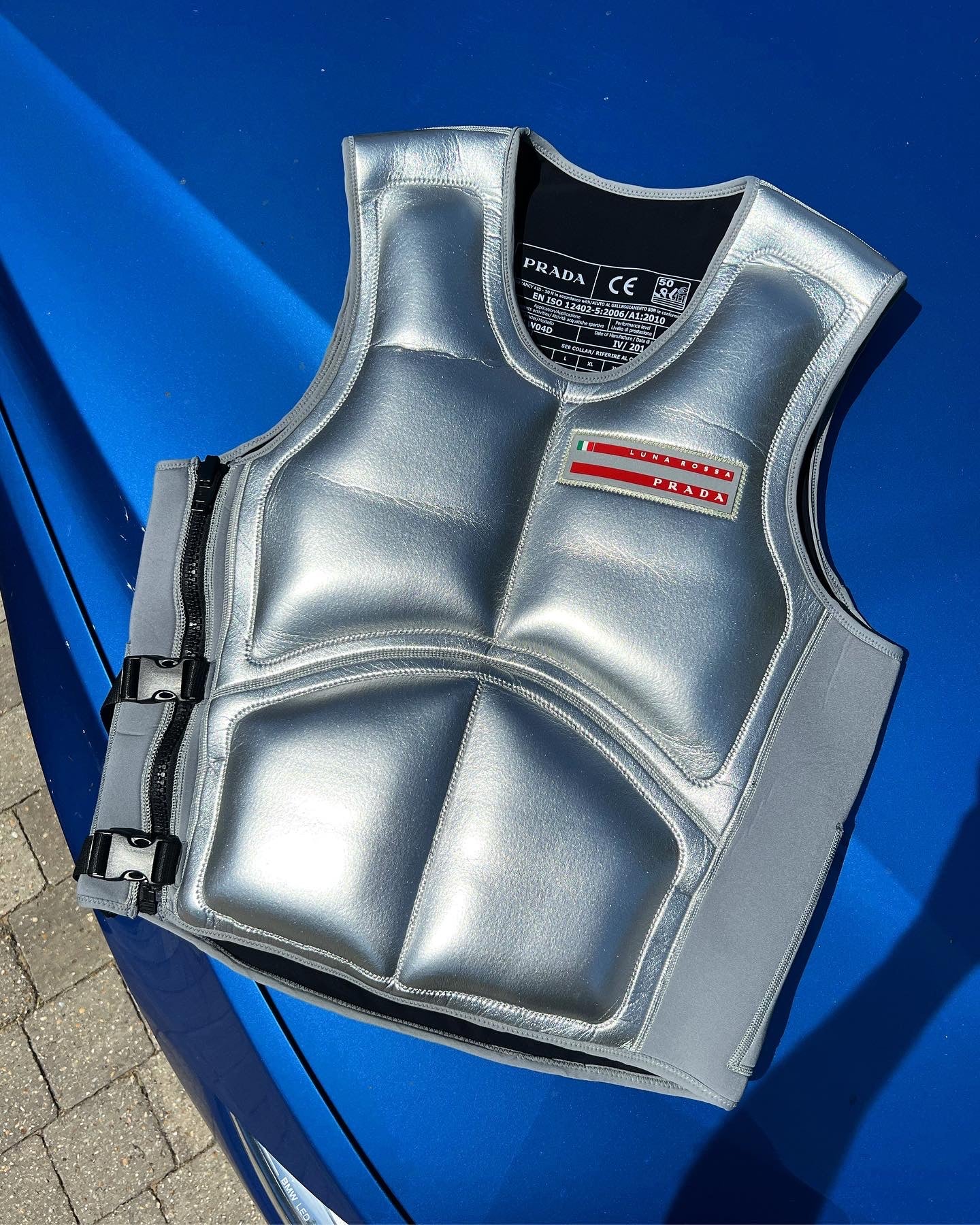 Holsales Archive - 2013 Prada Luna Rossa Metallic Life Jacket