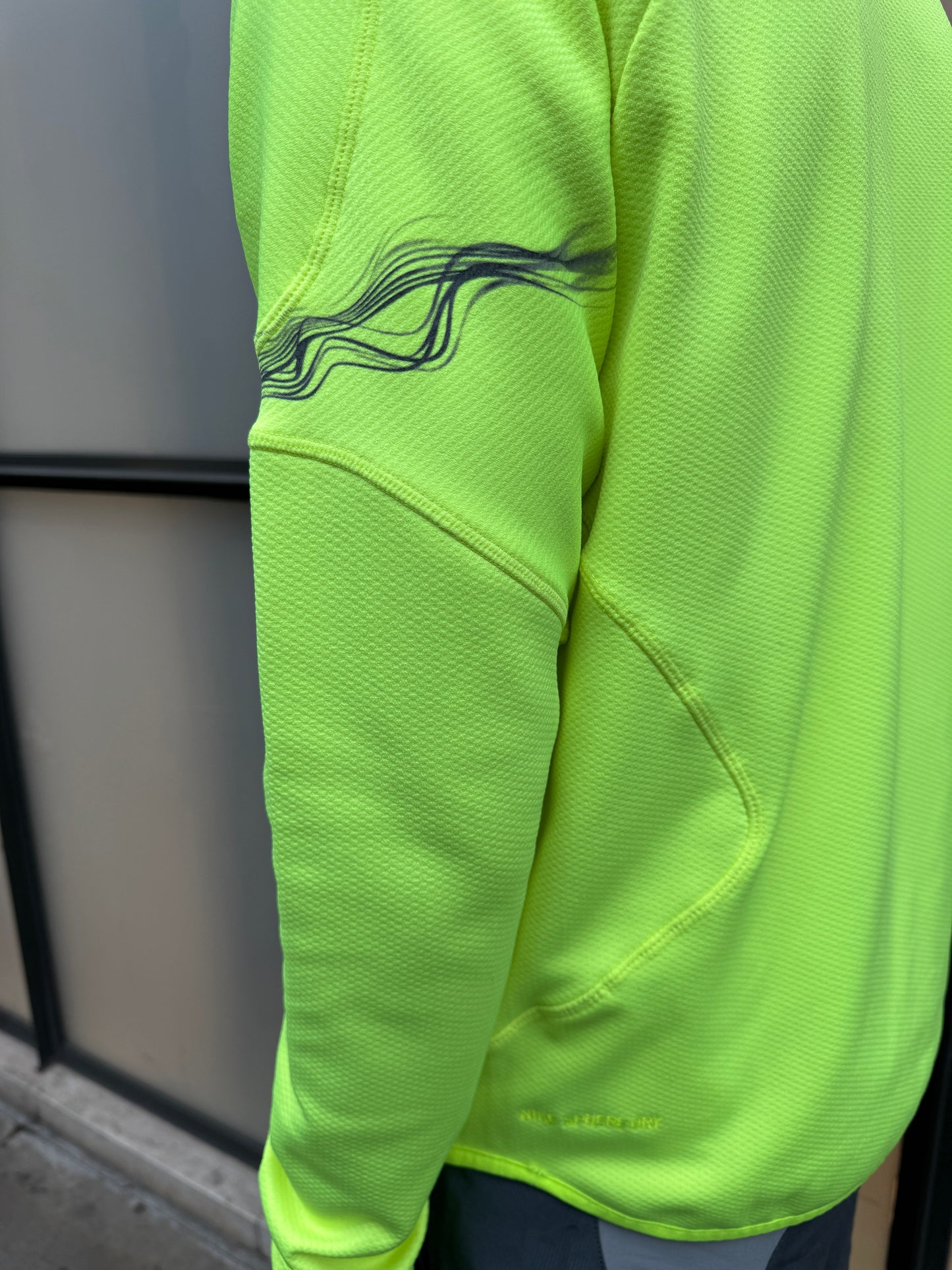 Early 2000’s Nike Sphere Technical Volt Green Sportwear Longsleeve