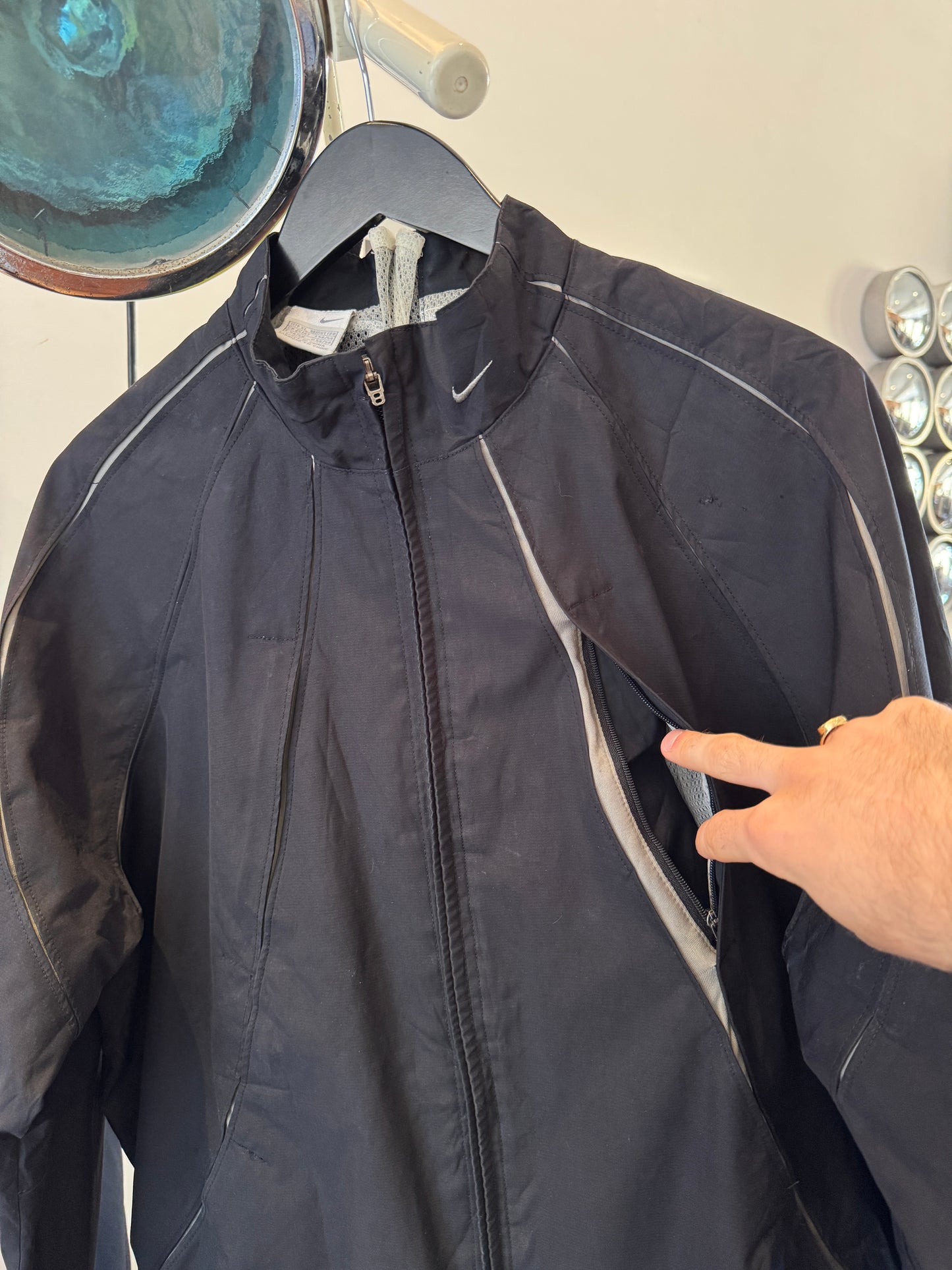 SS03’ Nike Mobius Dark Grey Articulated Jacket