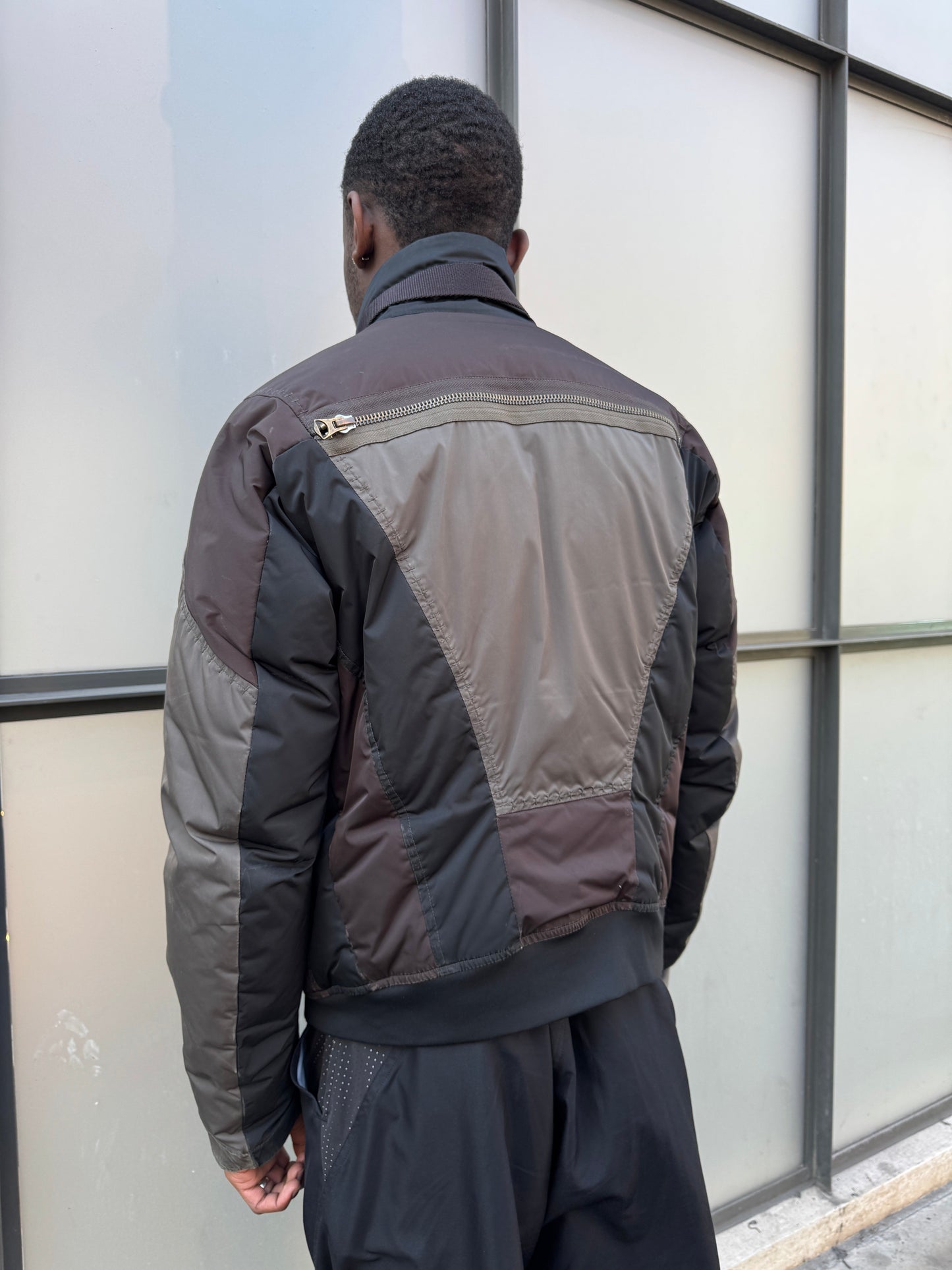 Early 2000’s Marithe Francois + Girbaud Patchwork Multi Pocket Jacket