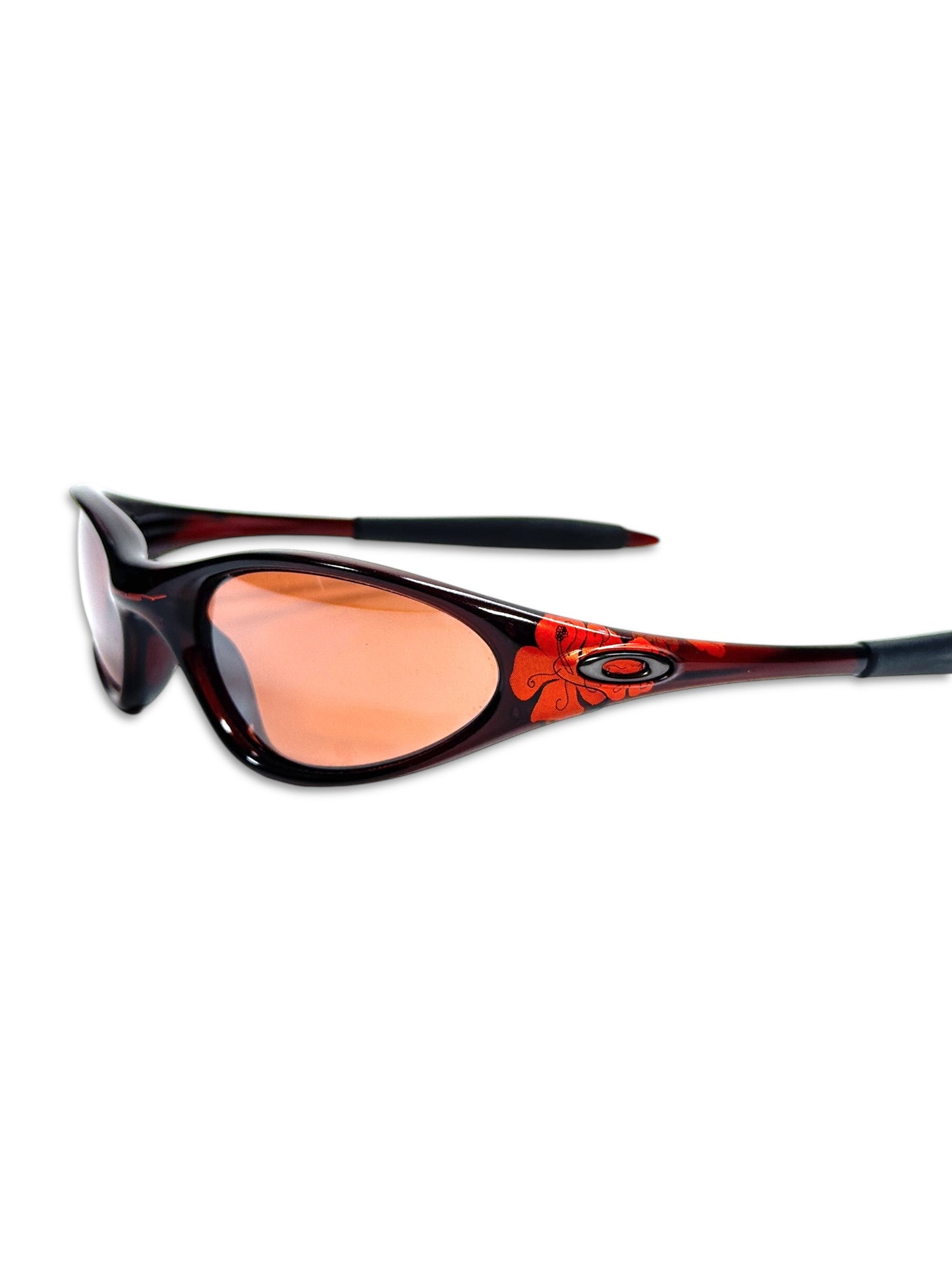 Oakley Red Wine Flower Print Minute Sunglasses