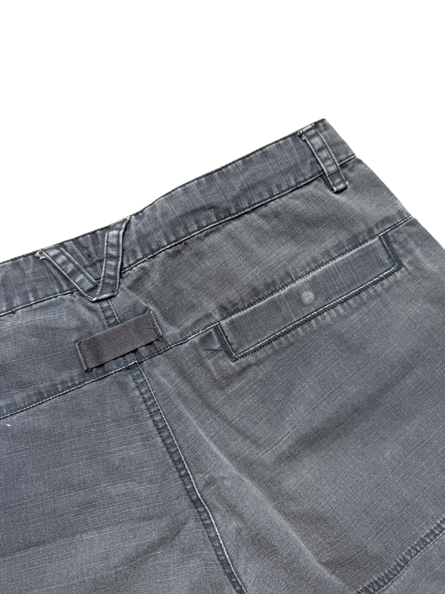 Early 2000’s Nike Washed Grey Cargo Shorts