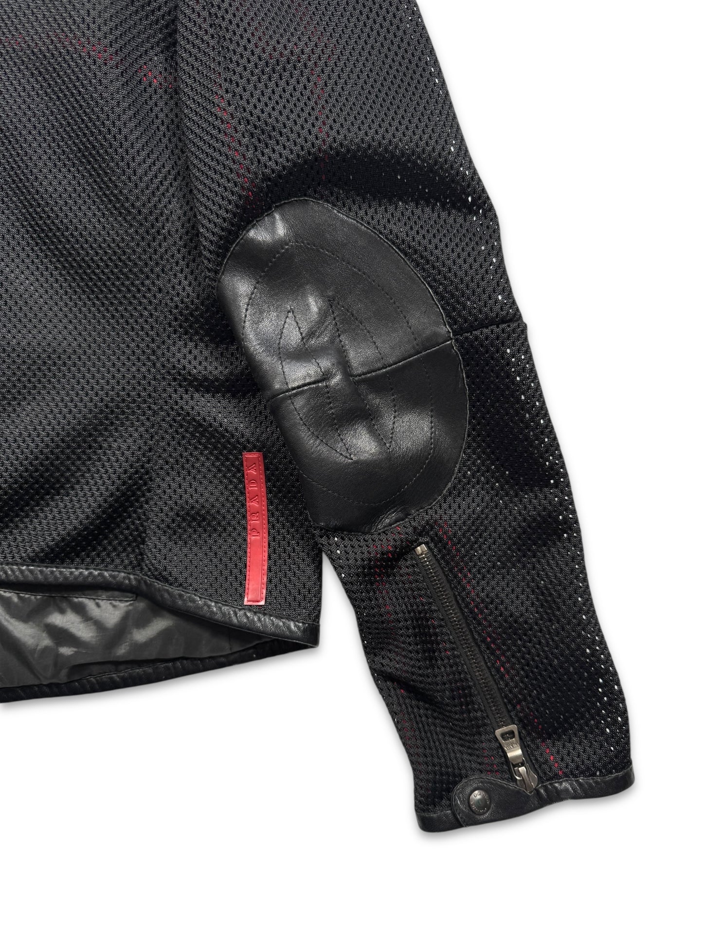 SS00’ Prada Sport Mesh Motor Womens Jacket