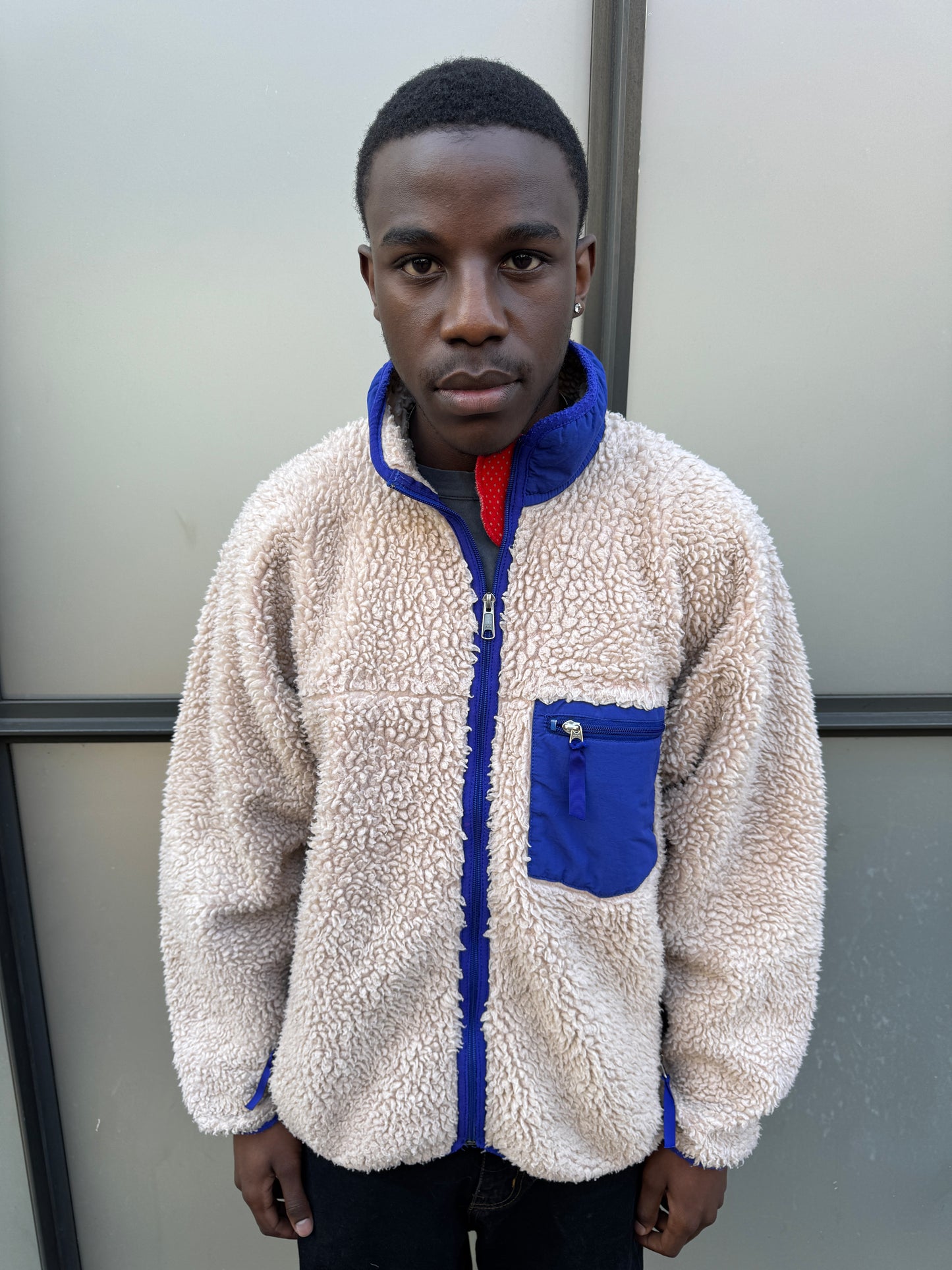 1990's Patagonia Deep Pile Fleece Jacket