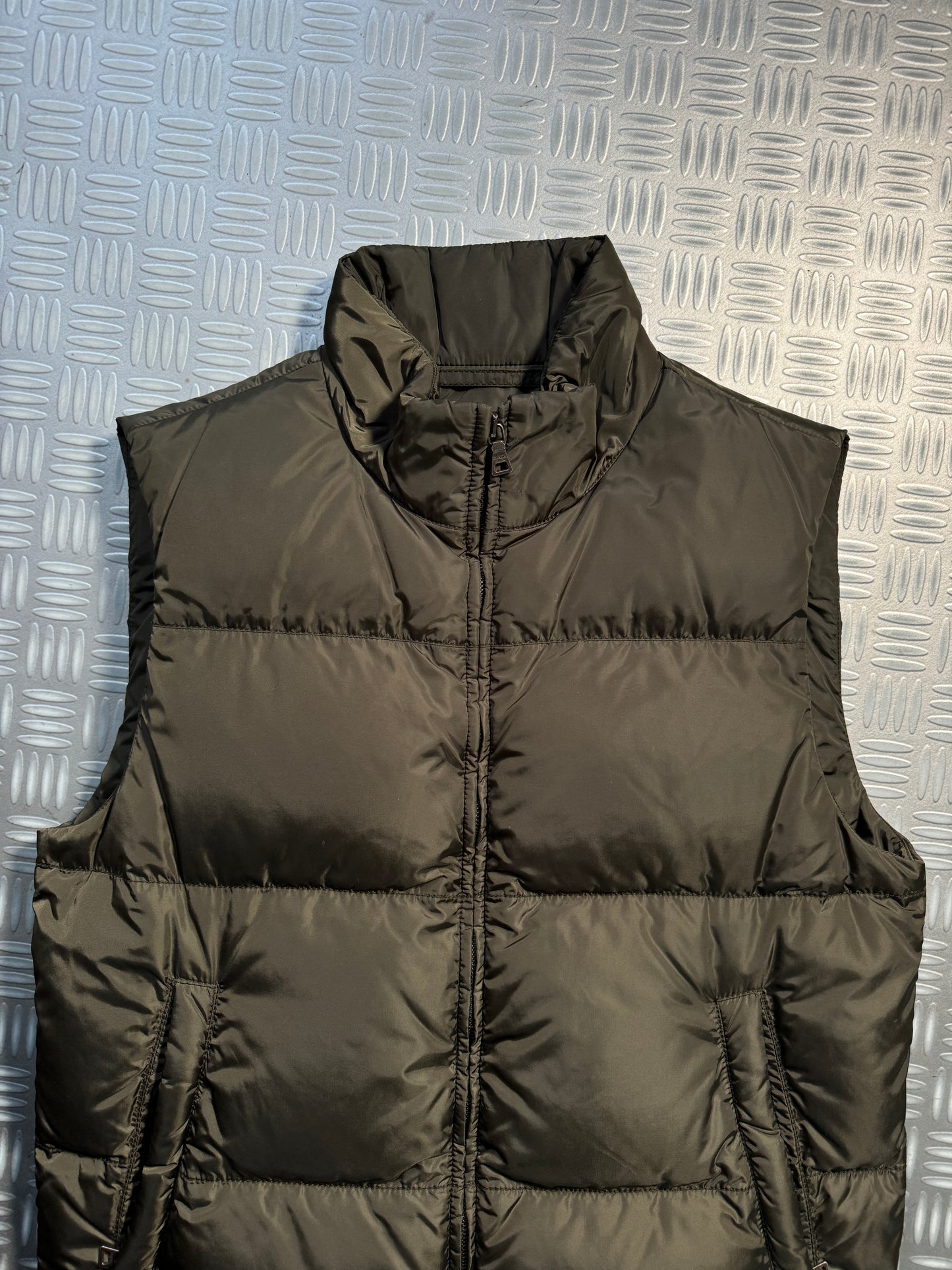 Early 2000’s Prada Sport Deep Khaki Padded Gilet