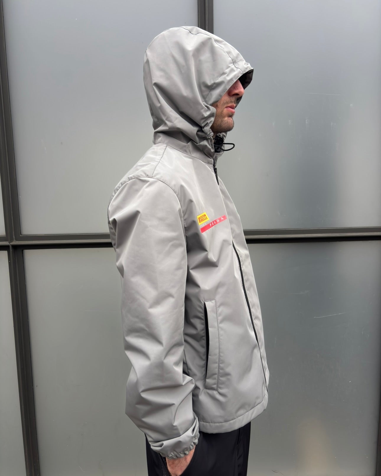 SS24’ Prada Luna Rossa Waterproof Taped Hooded Jacket