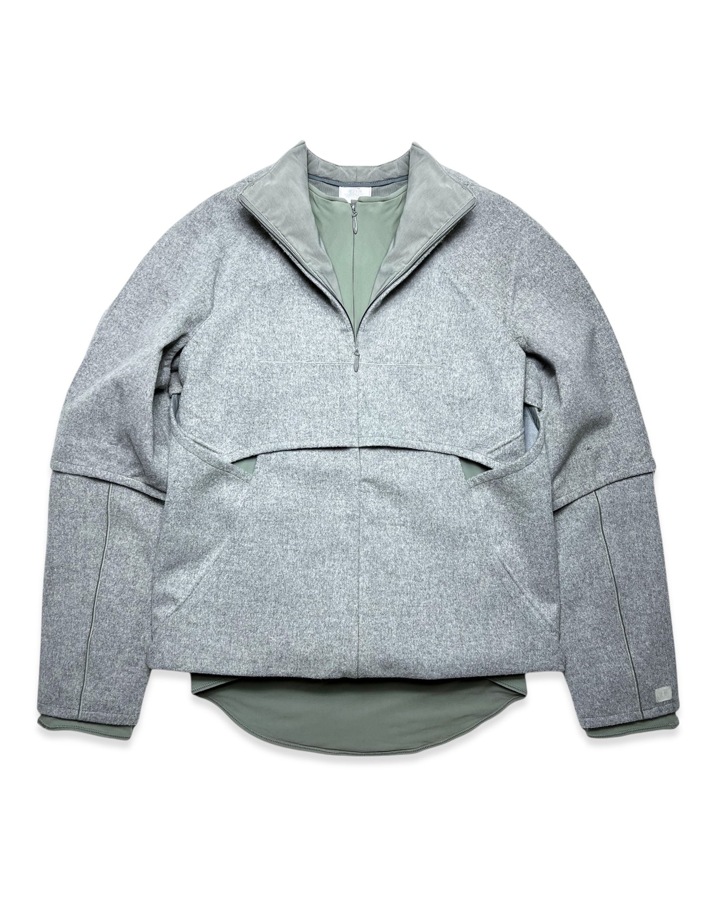 2003-04 Nike 01 Code Grey Loro Piana Wool Mastercraft Jacket