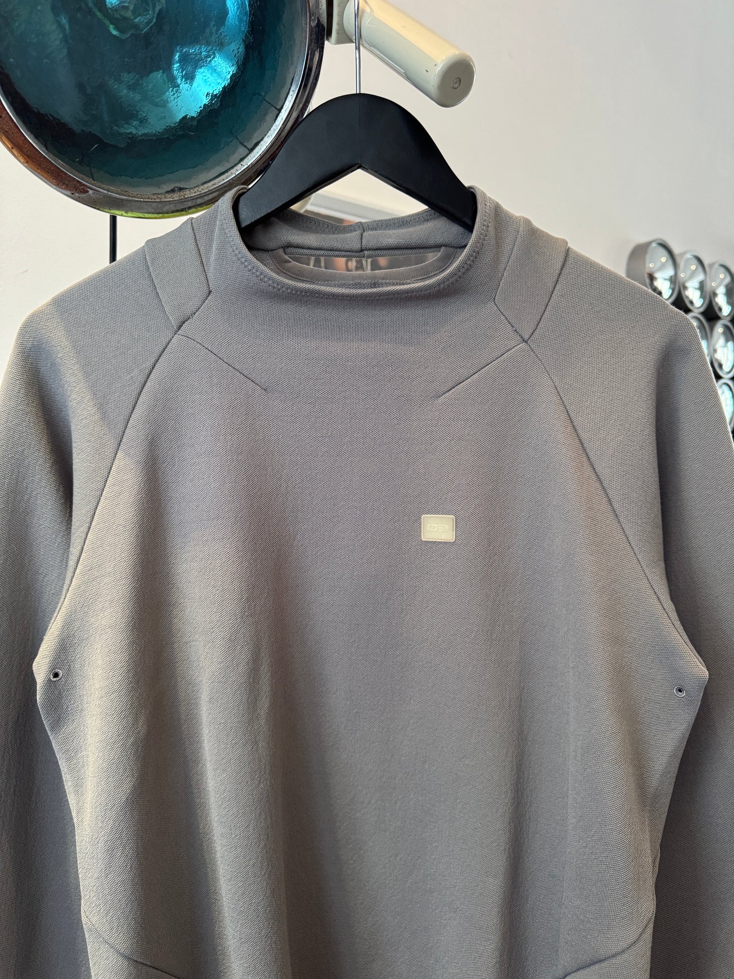 Nike 01 Code 'First Grade Tee Unit' Marino Wool Longsleeve Crewneck