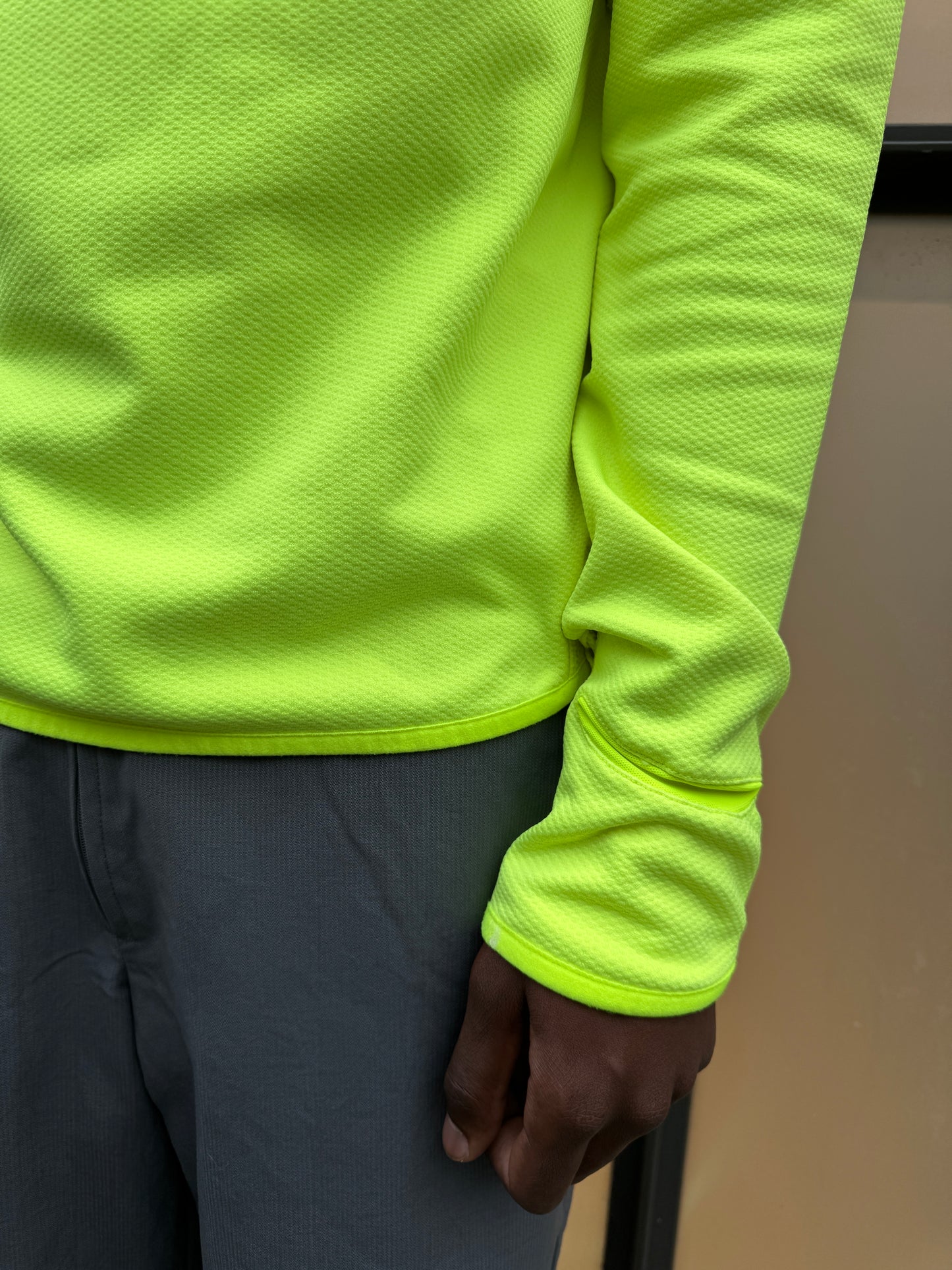 Early 2000’s Nike Sphere Technical Volt Green Sportwear Longsleeve