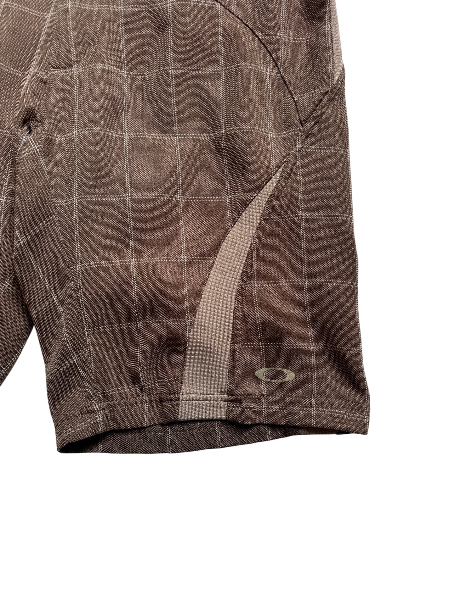 Early 2000’s Oakley Plaid Technical Shorts