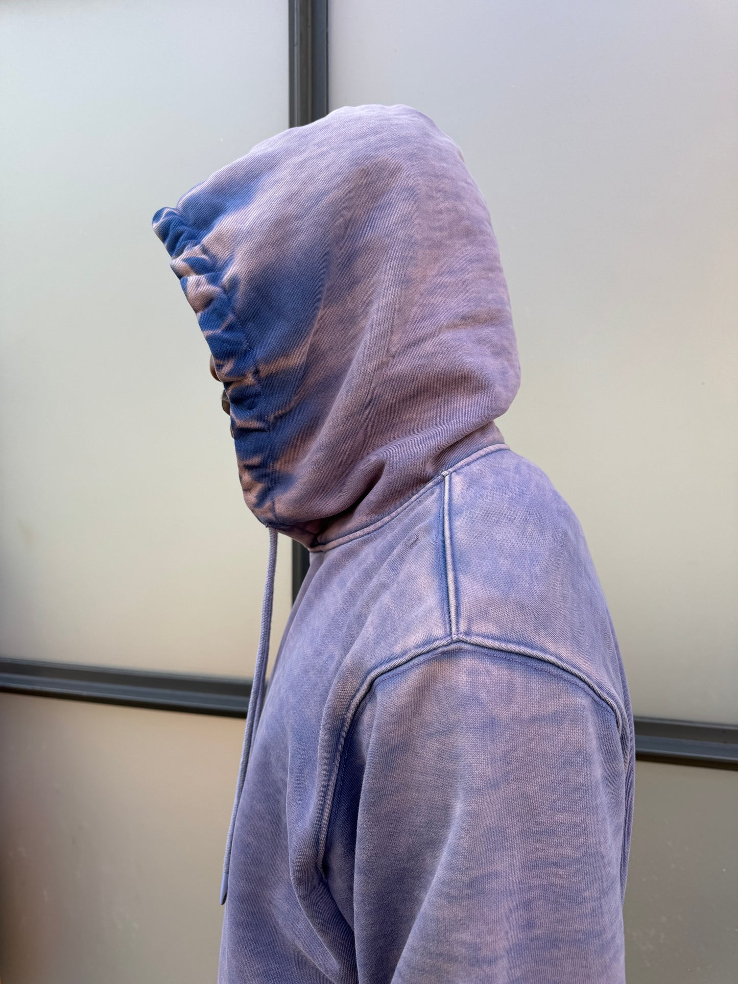 Xlim Overdyed Purple Hoodie