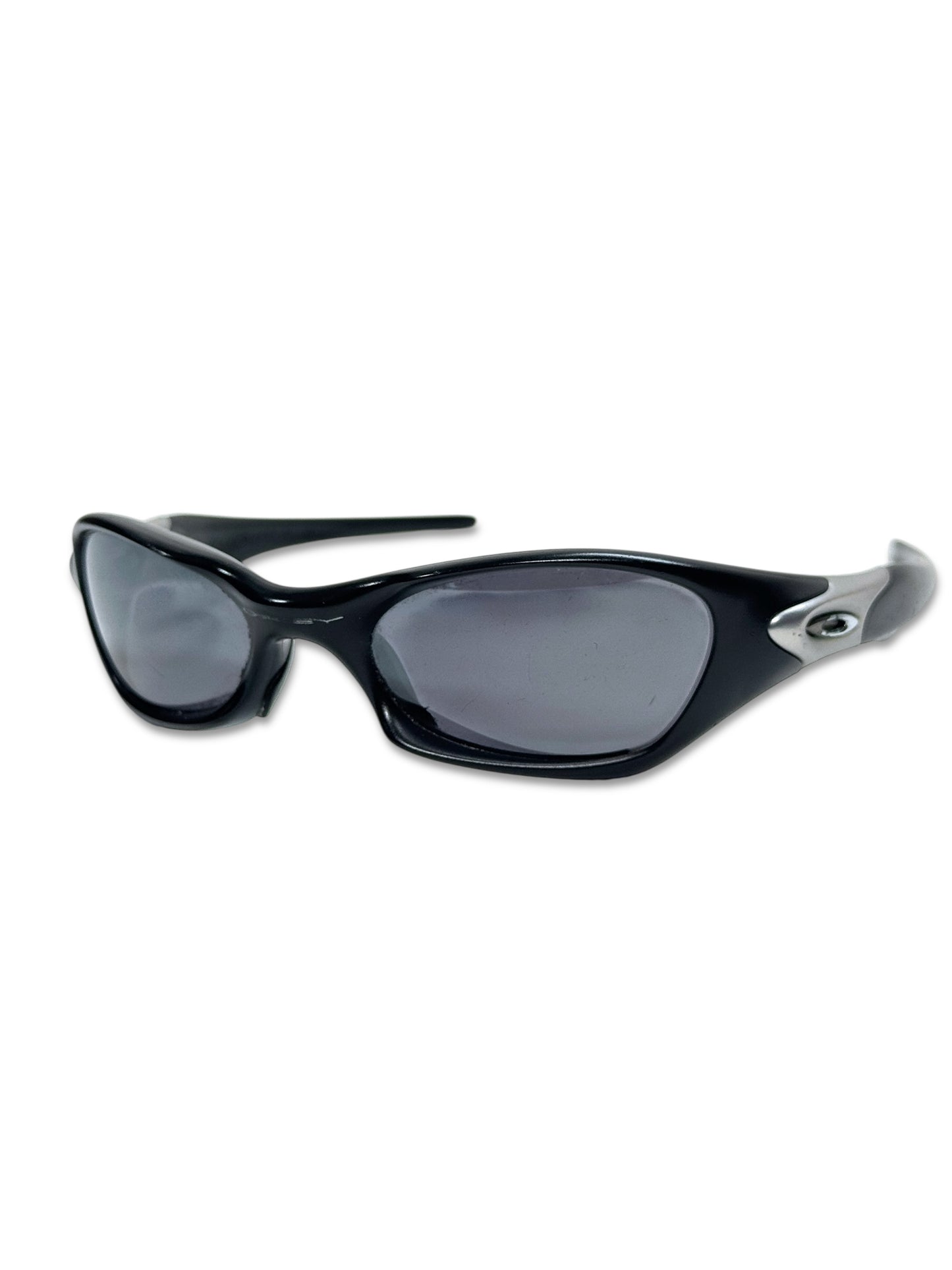 Oakley Jet Black/Silver Valve Sunglasses