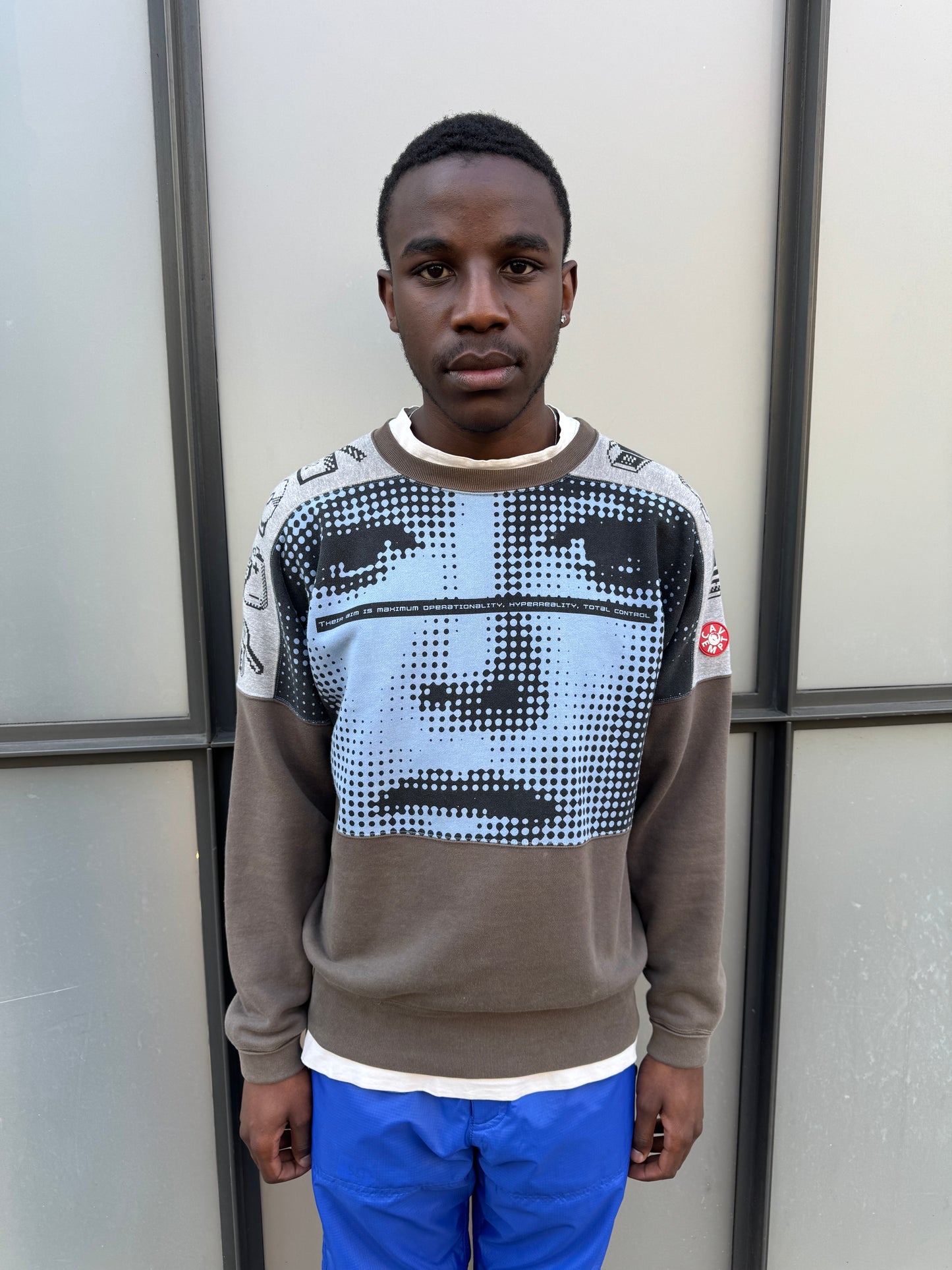 Cav Empt Split Panel Crewneck