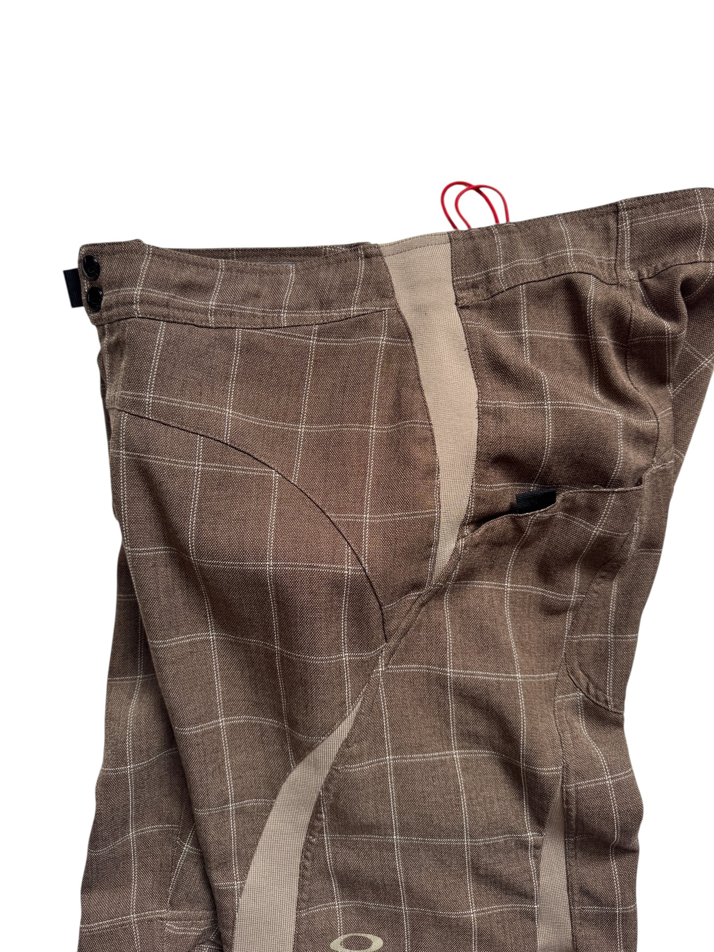 Early 2000’s Oakley Plaid Technical Shorts