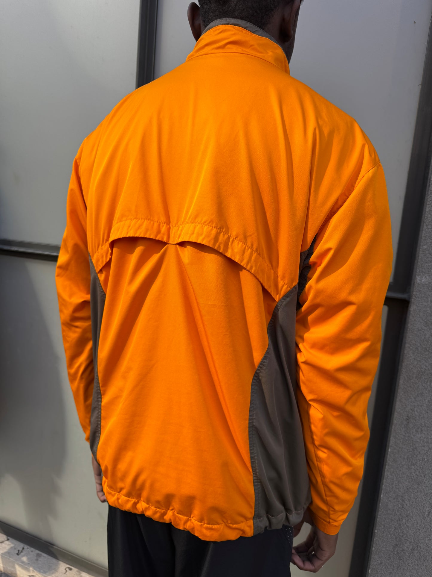 Early 2000’s Nike Bright Orange Half Zip Pullover