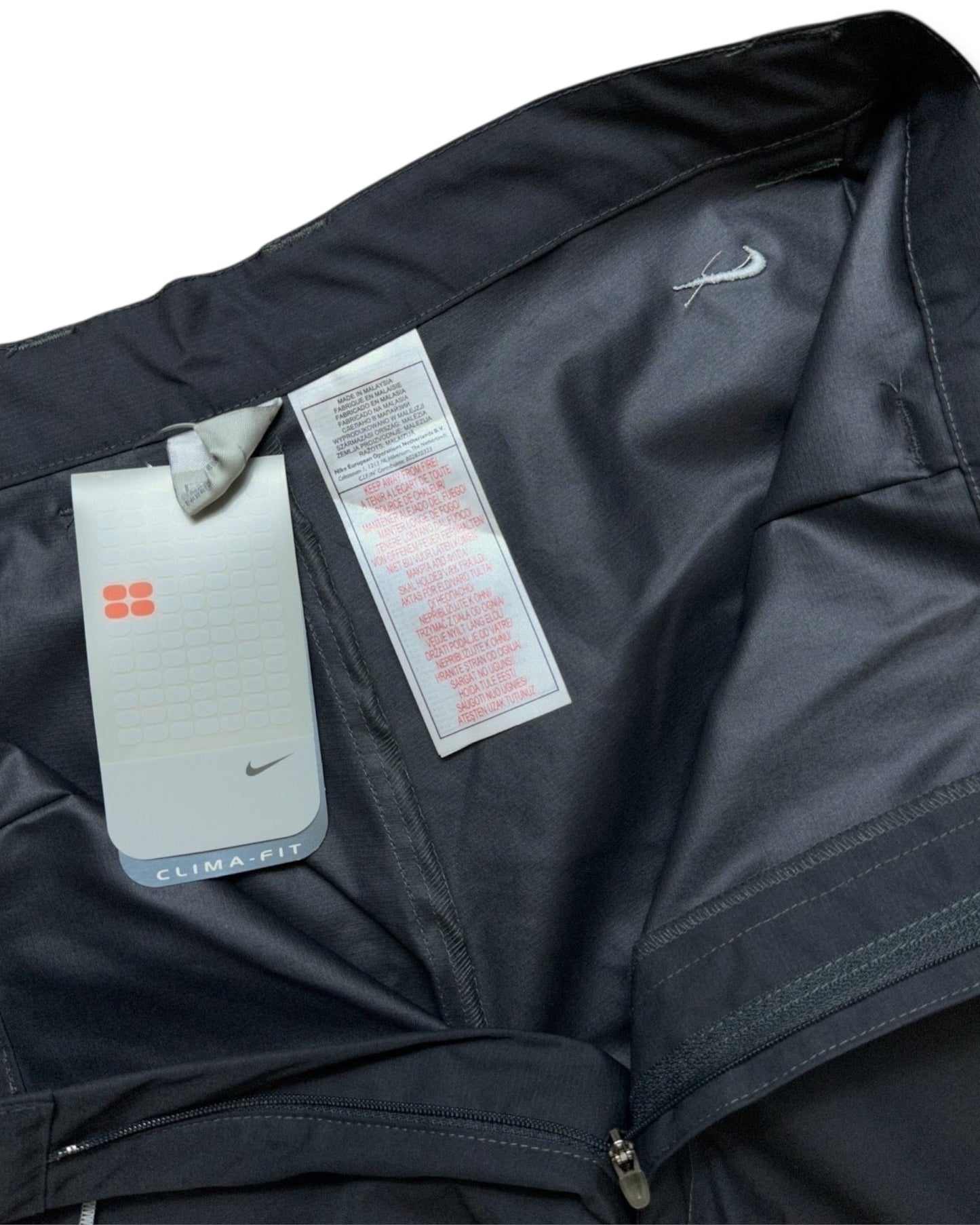 2003 Nike Mobius 'MB1' Overlocked Heavy Nylon Cargo Shorts