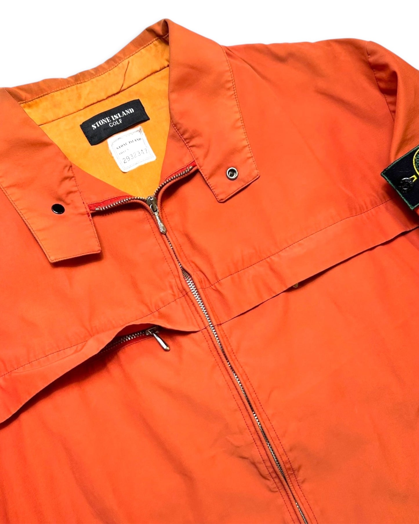 1989 Stone Island Golf Orange Chore Jacket