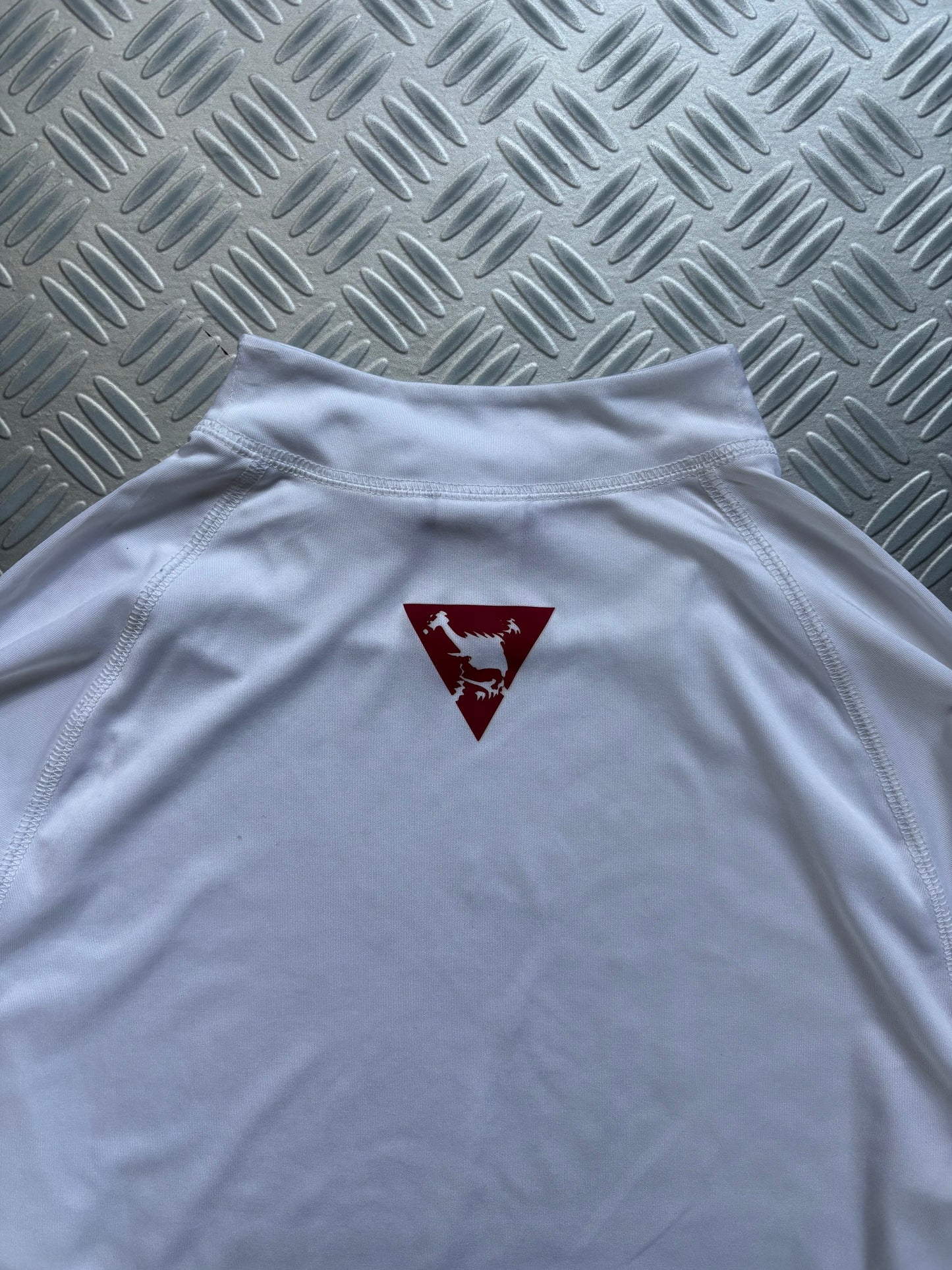 Early 2000’s Oakley Centre Logo Panelled Mockneck Longsleeve