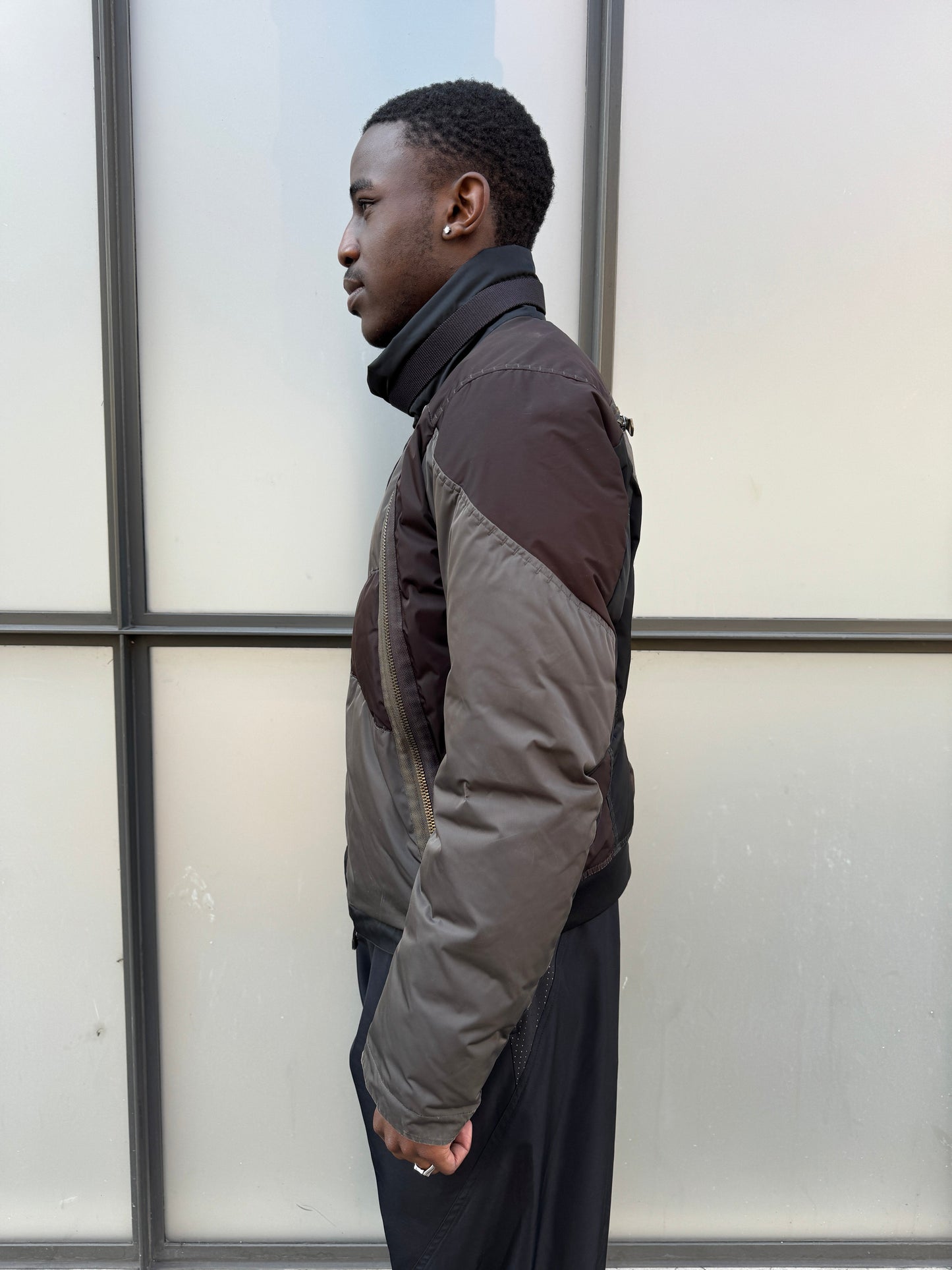 Early 2000’s Marithe Francois + Girbaud Patchwork Multi Pocket Jacket