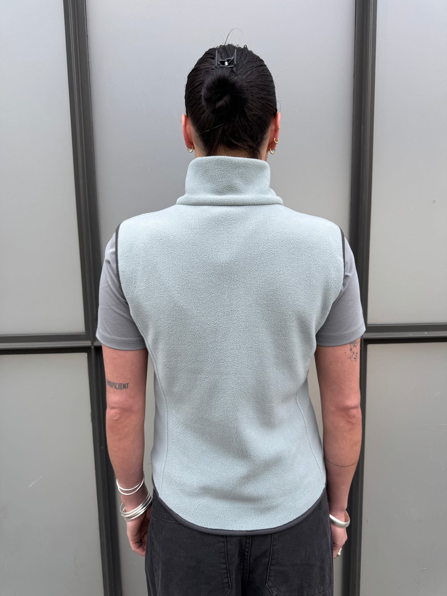 SS99’ Prada Sport Duck Egg Baby Blue/Grey Fleece Vest