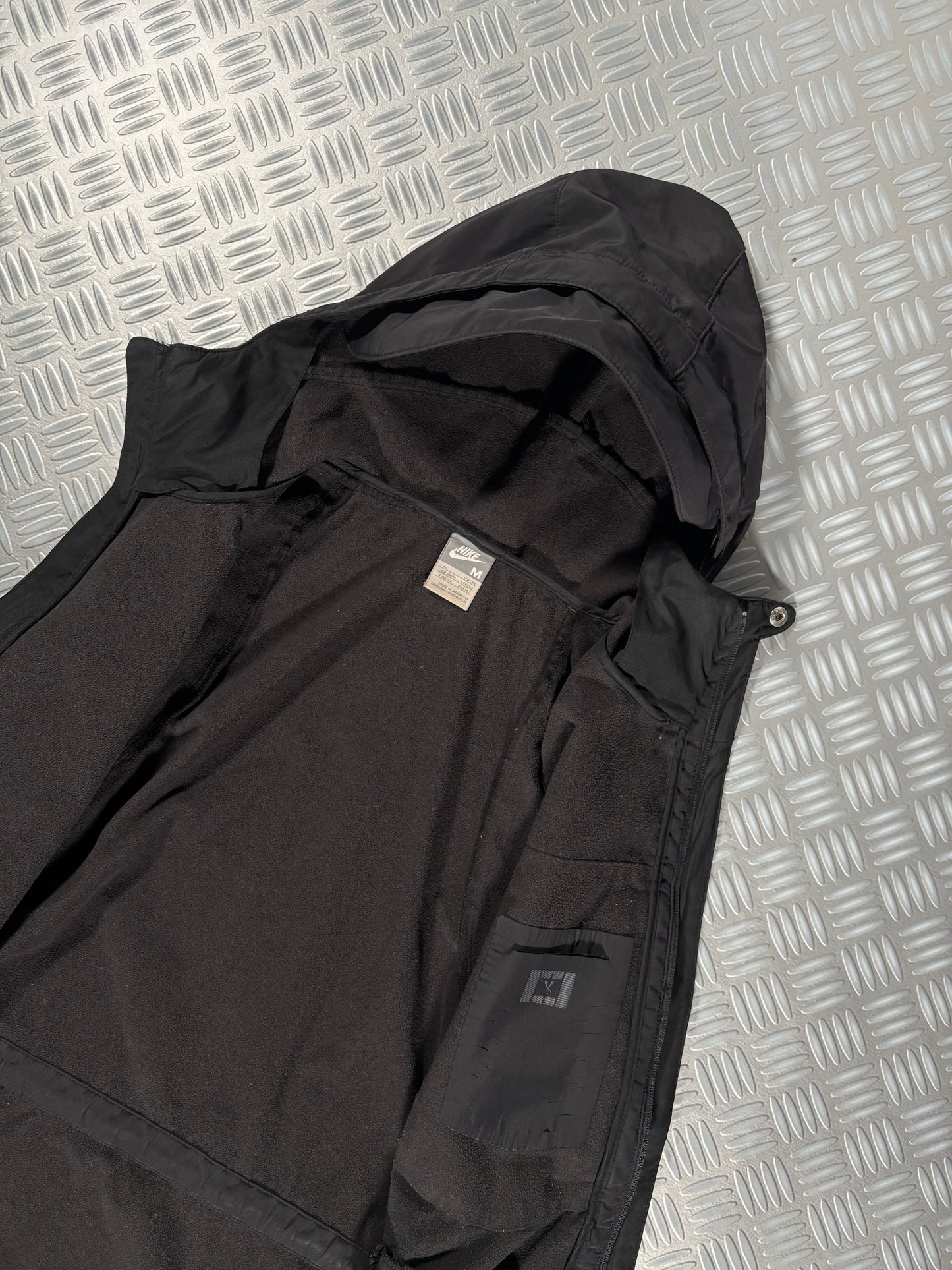 AW07' Nike TN Tuned Jet Black Technical Jacket