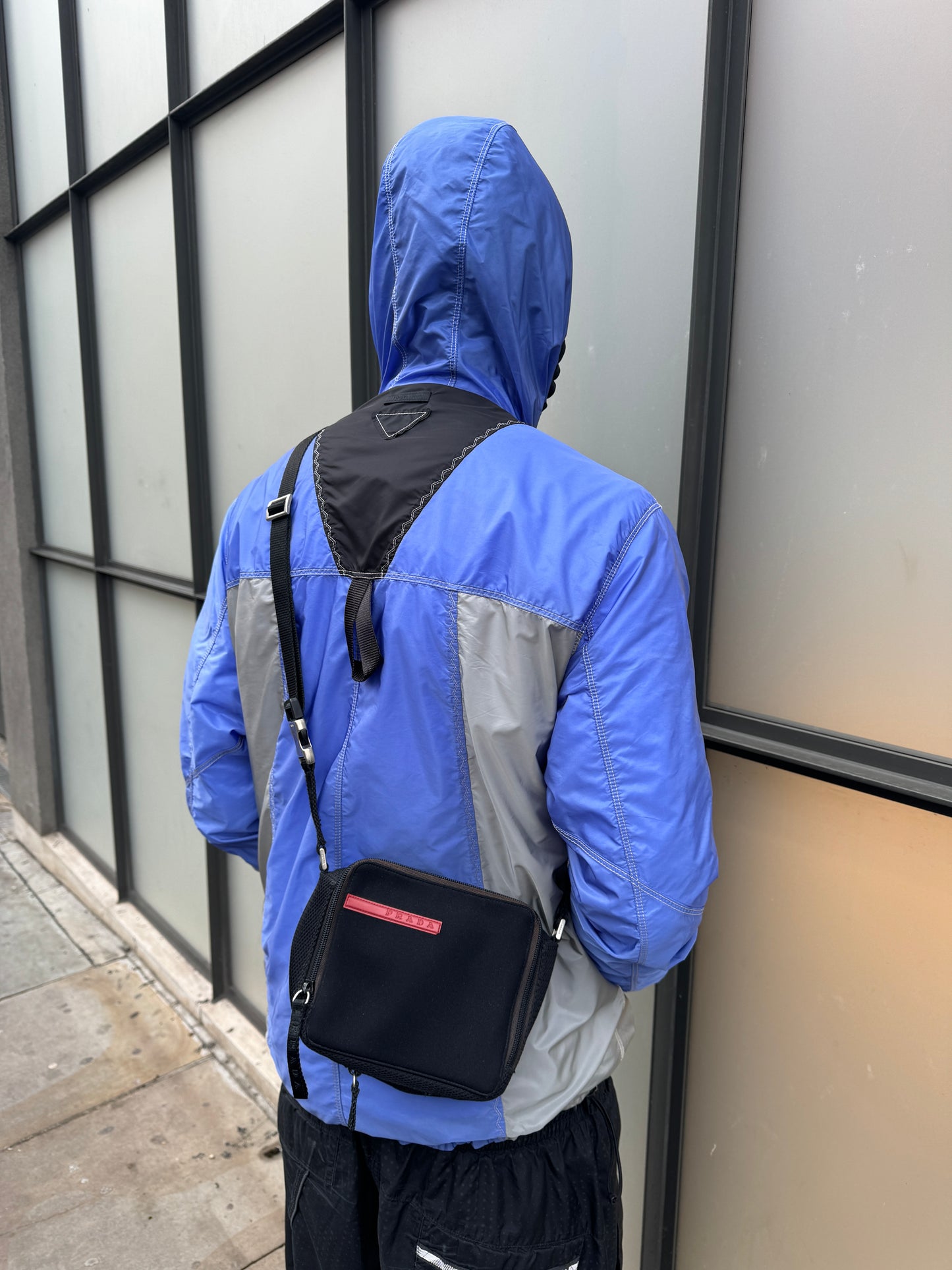 SS17' Prada Milano Technical Panelled Nylon Jacket