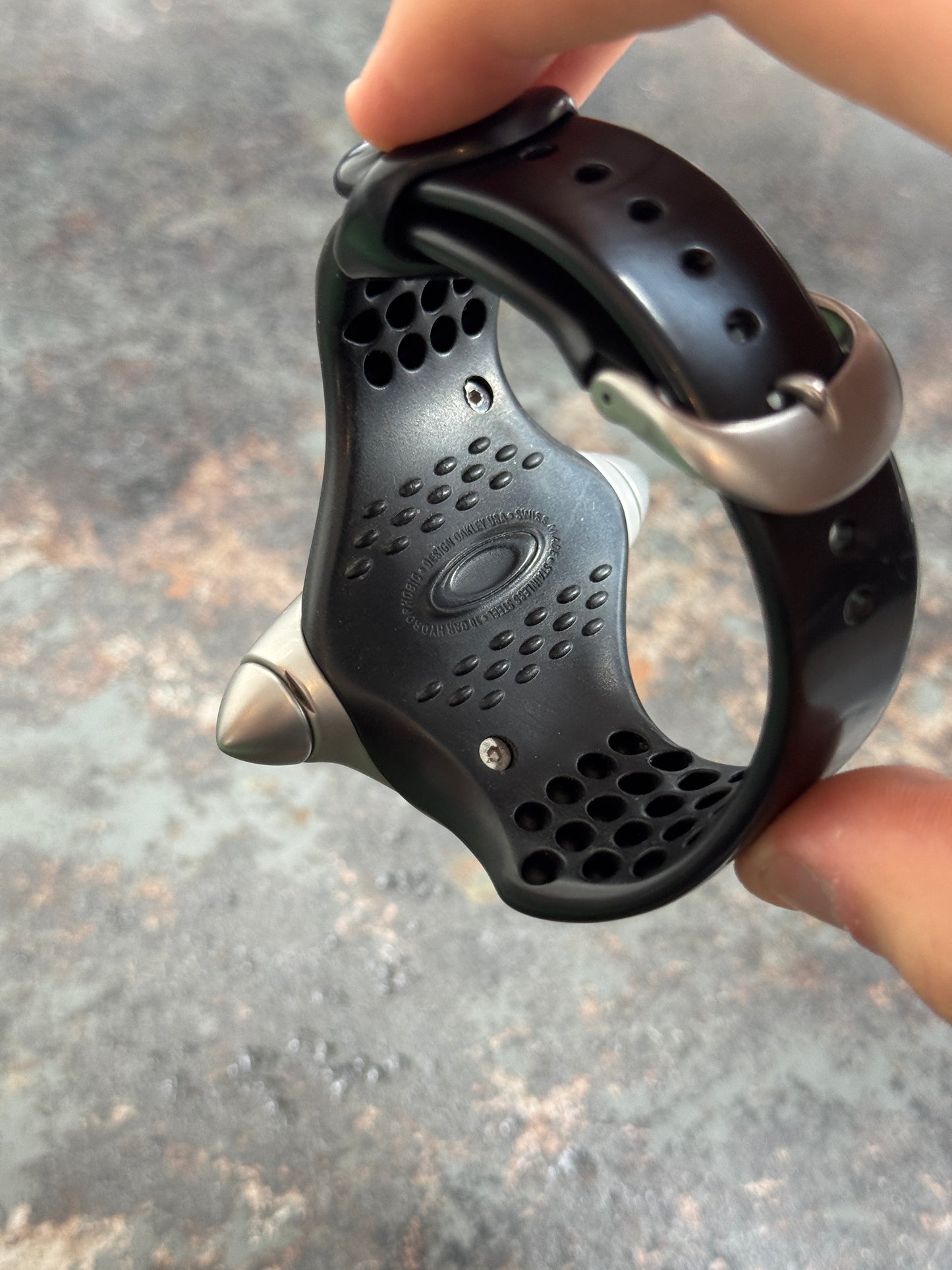 2001 Oakley Torpedo Stainless Steel Watch