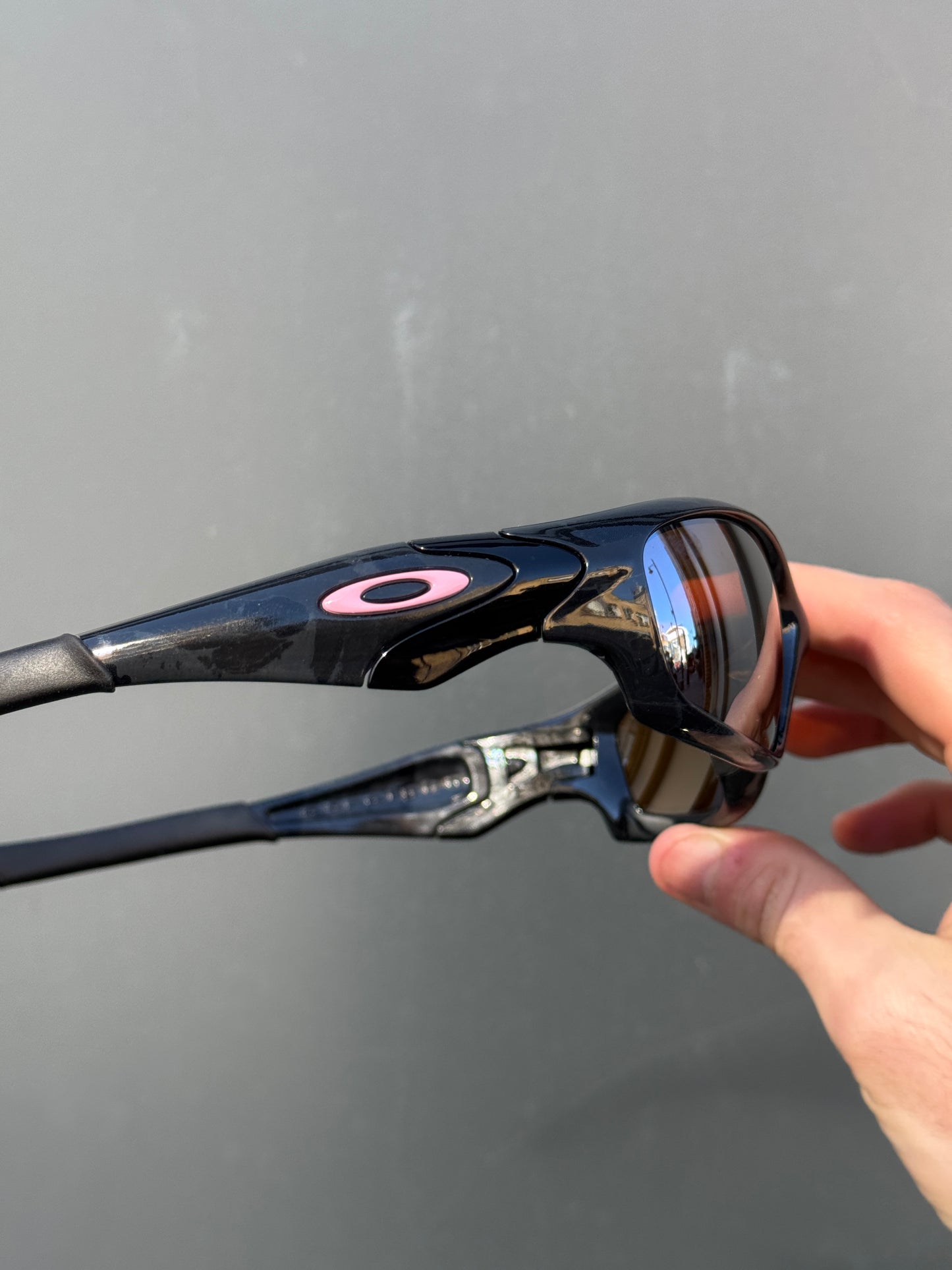 Oakley Straight Jacket 2.0 Black/Pink Sunglasses