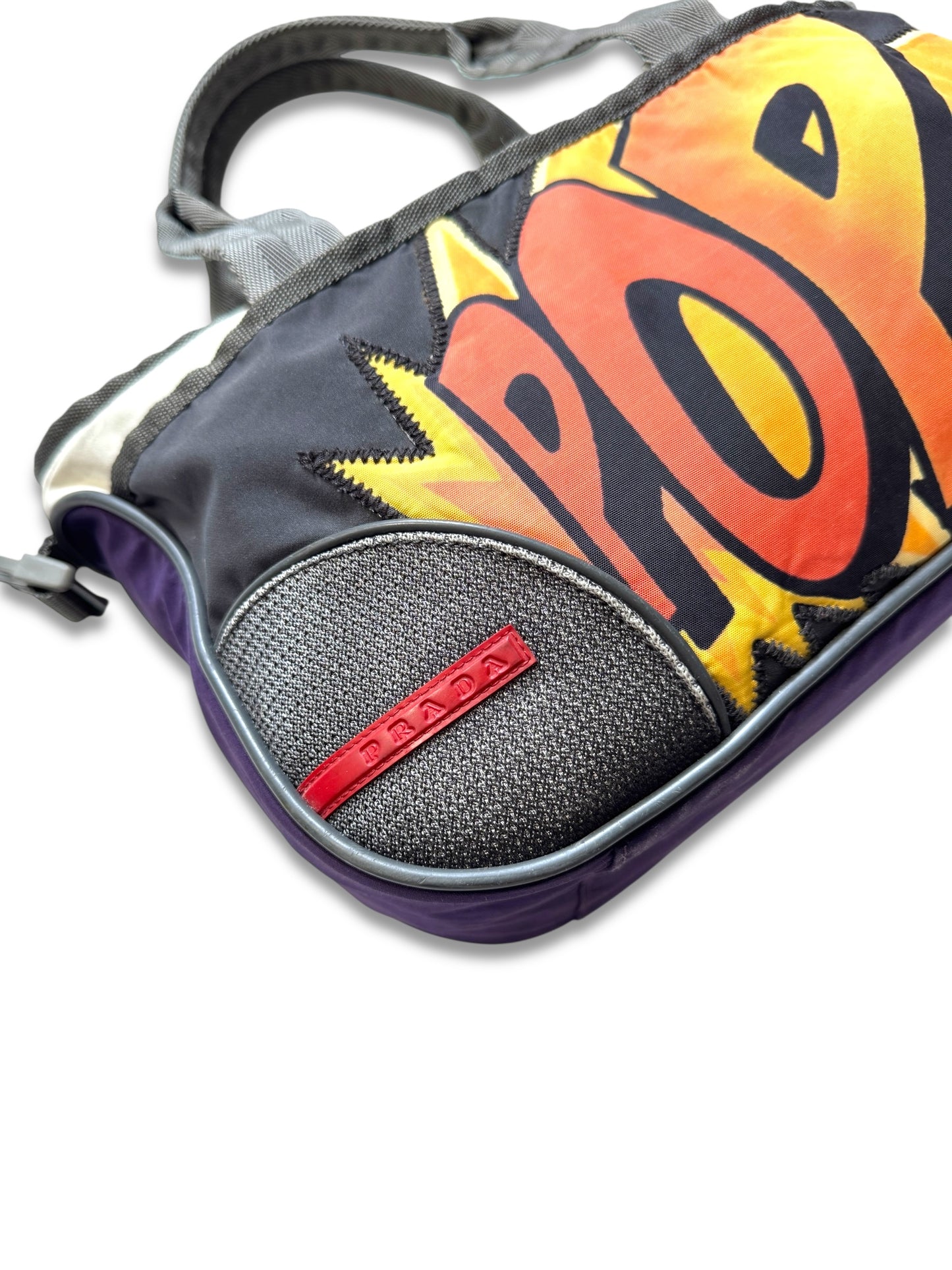 Early 2000’s Prada Sport Pop Art Hand Bag
