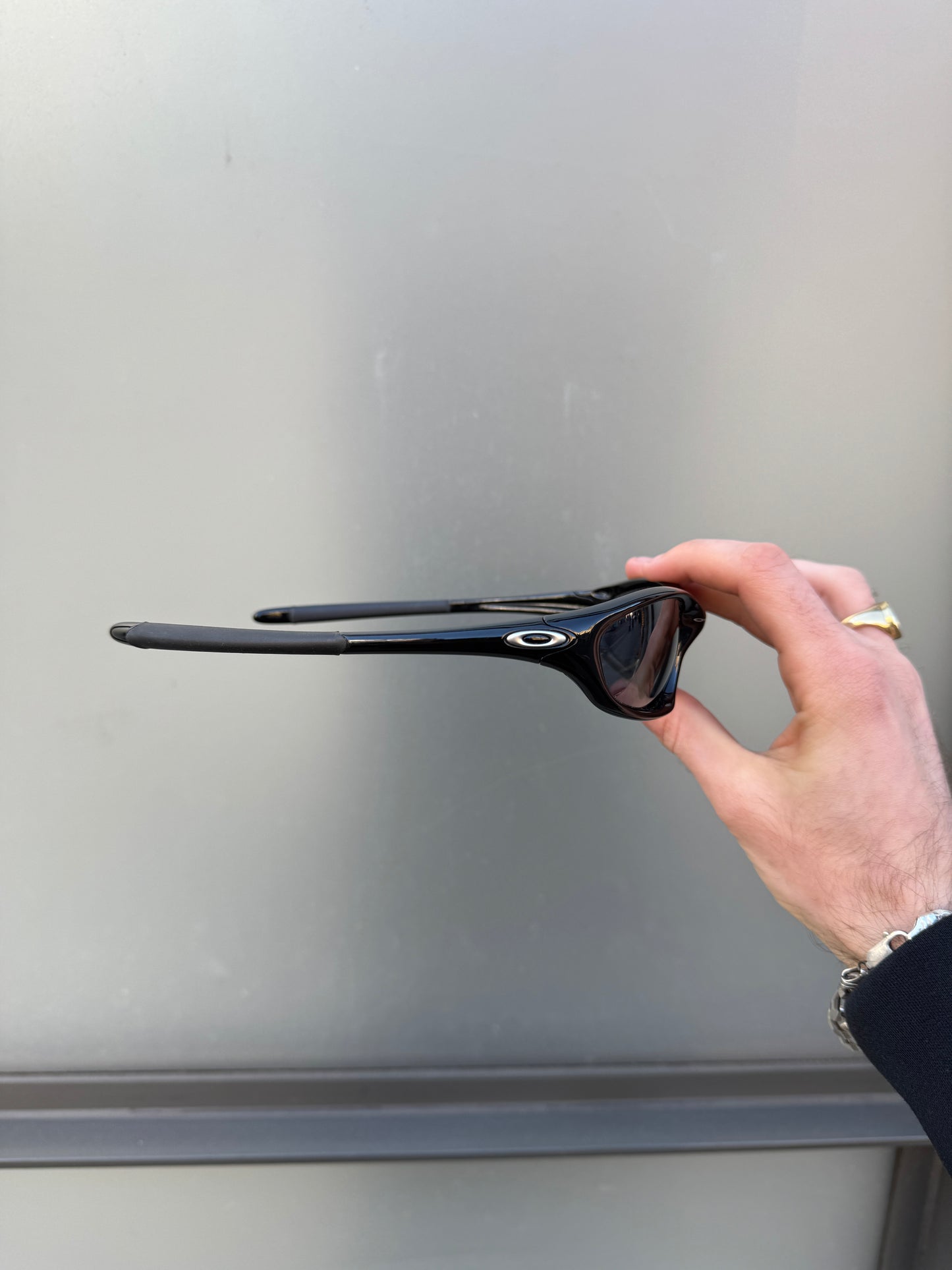 1990’s Oakley Minute Jet Black Sunglasses