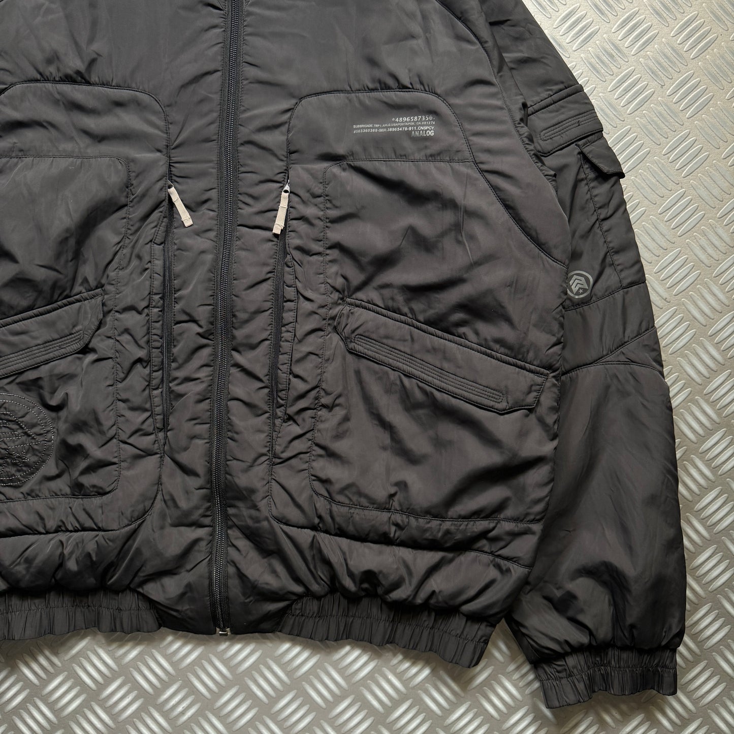 Early 2000’s Analog Multi Pocket Padded Jacket - Extra Large